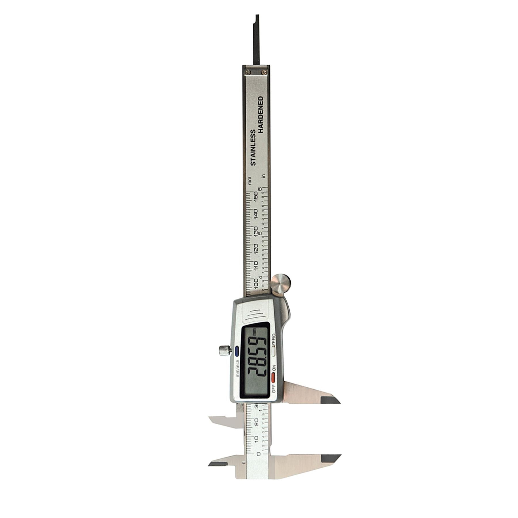 Digital Vernier Caliper Micrometer Expert Electronic LCD Display Tool 6in 150mm