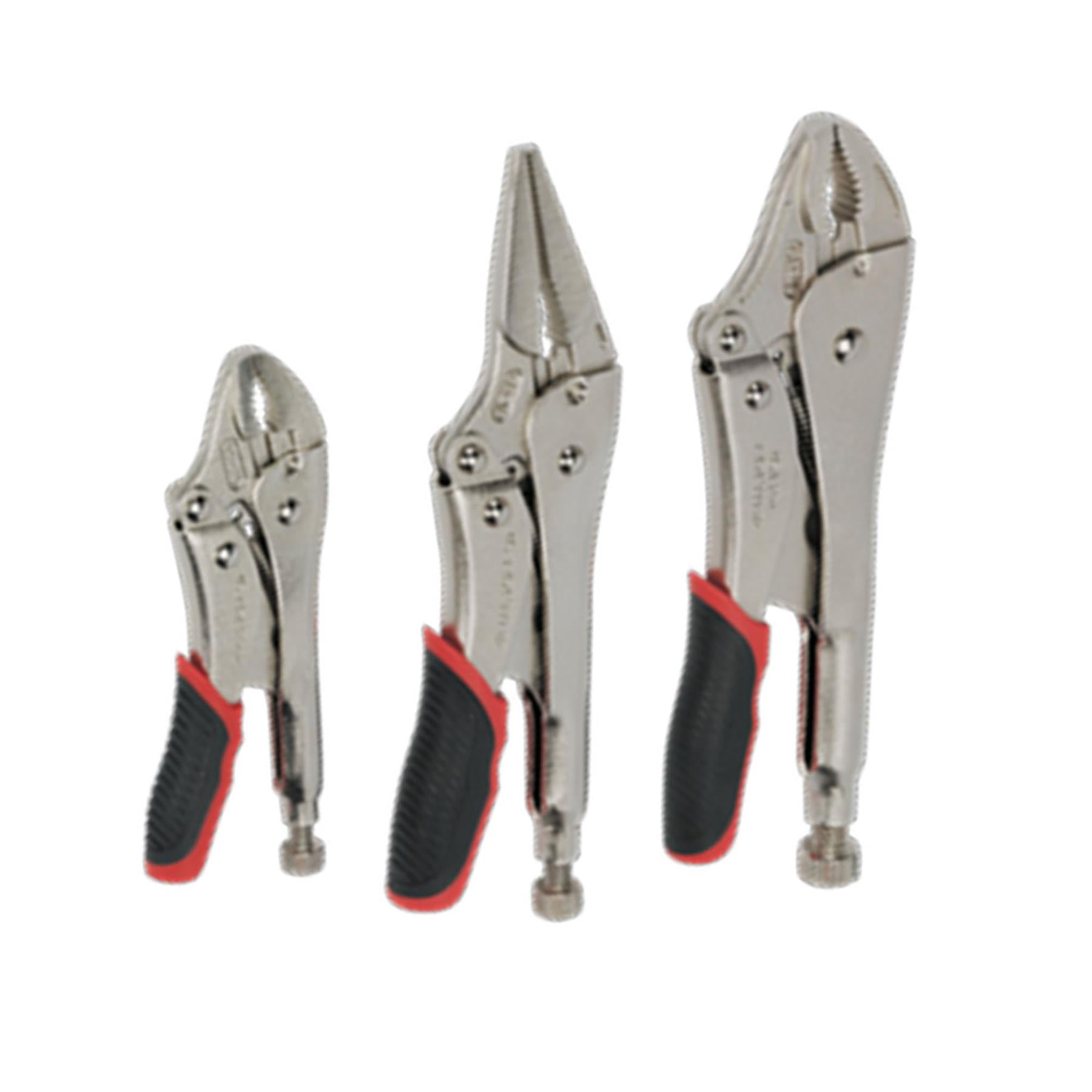 Sealey Locking Pliers Set 3pc Quick Release