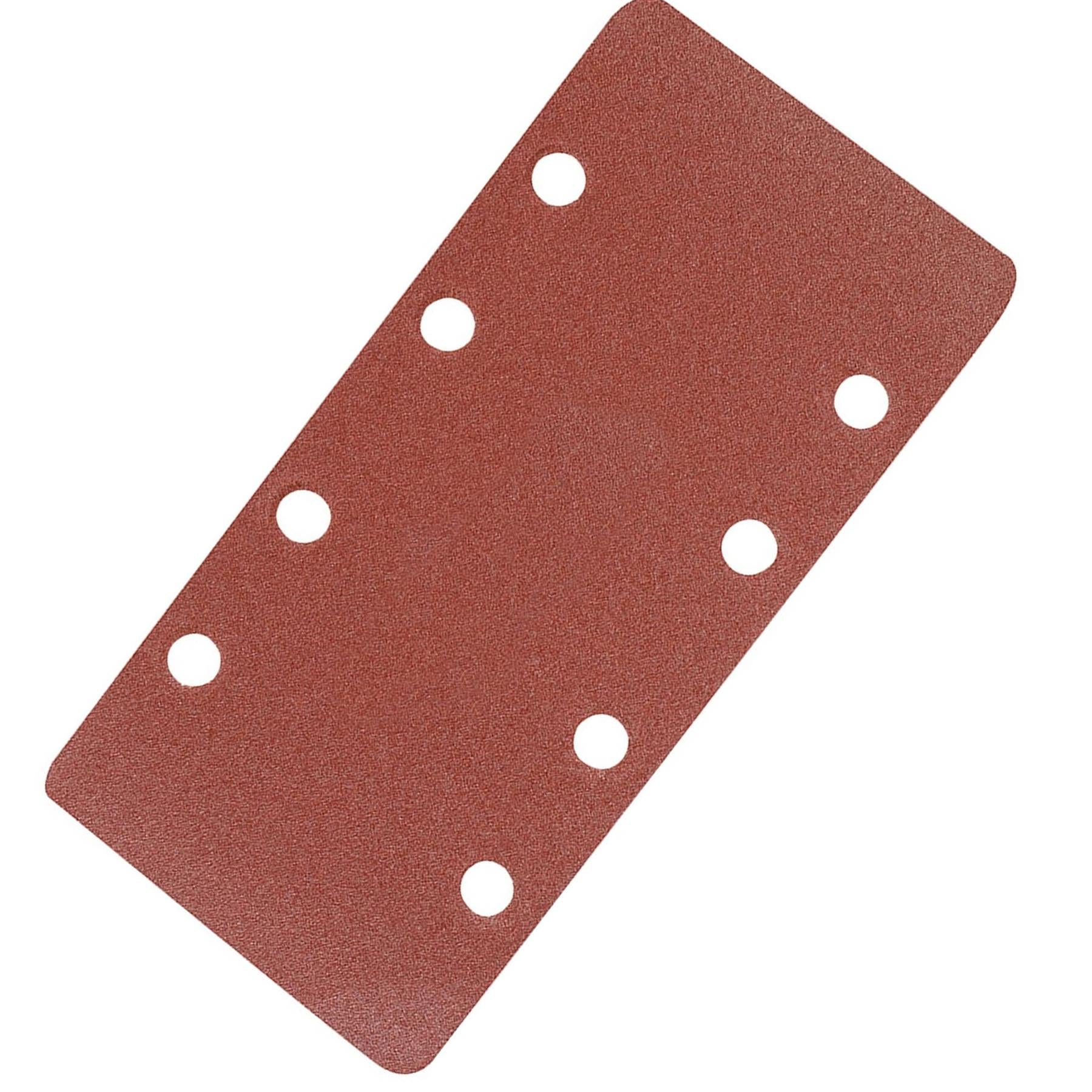 1/2 Punched Sanding Sheets 10Pk Grit 60 Hook & Loop Aluminium Oxide Construction