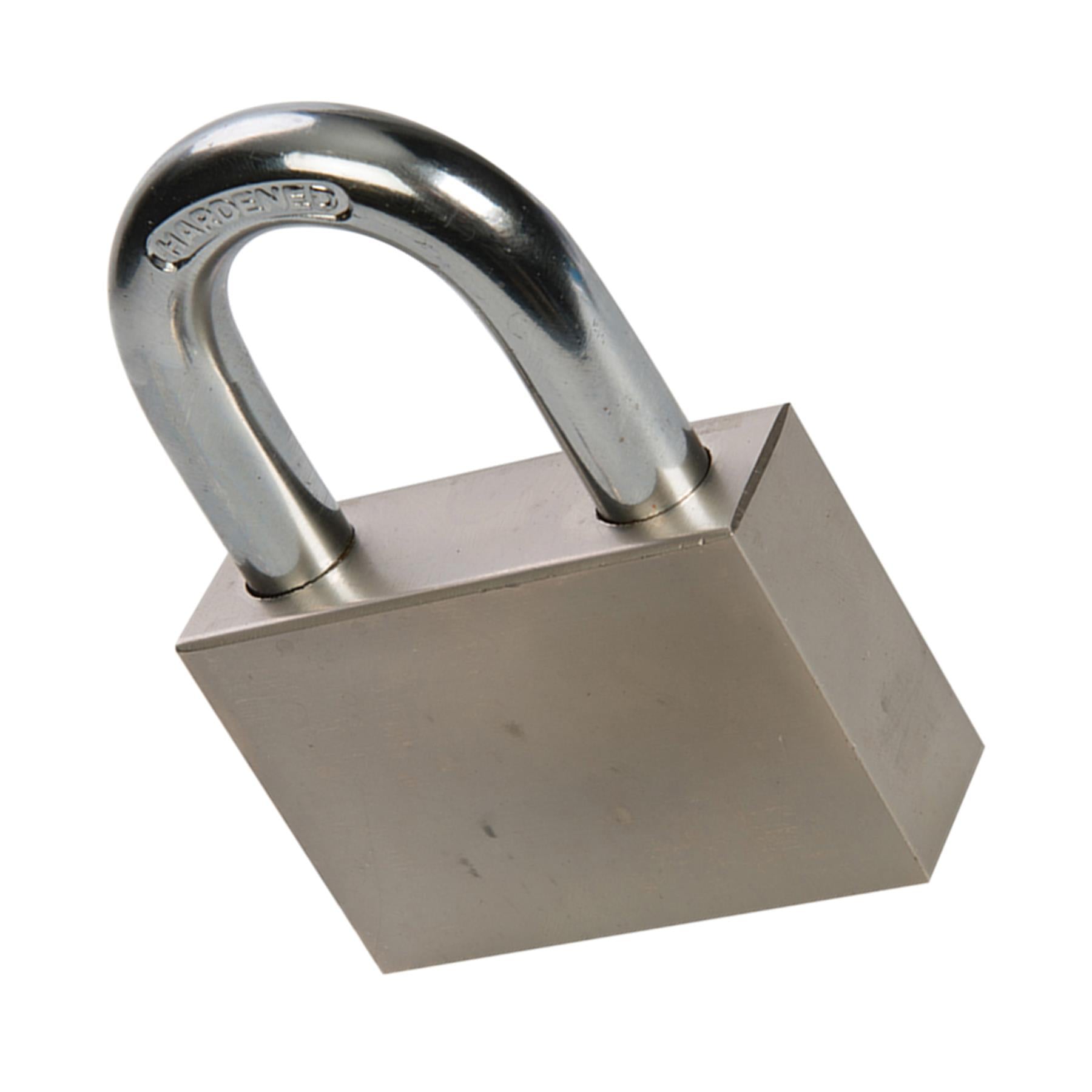 Heavy Duty Steel Padlock - 60mm Strong Home Office Travel Safety Security 3 Keys