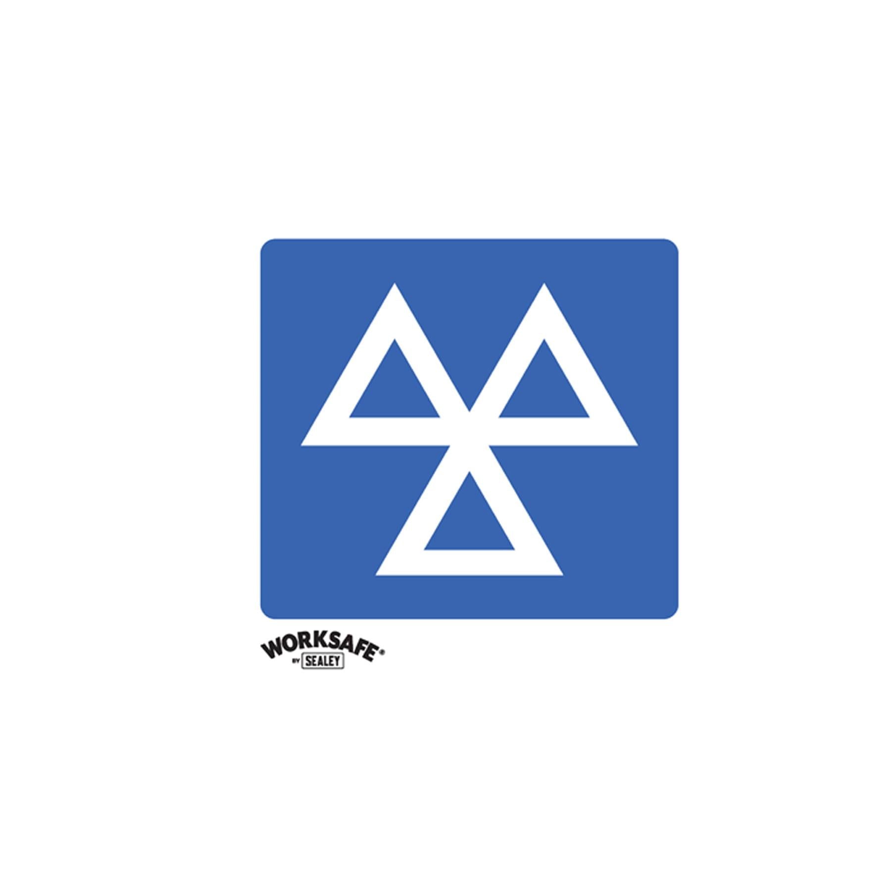 Warning Safety Sign - MOT Parking - Self-Adhesive Vinyl