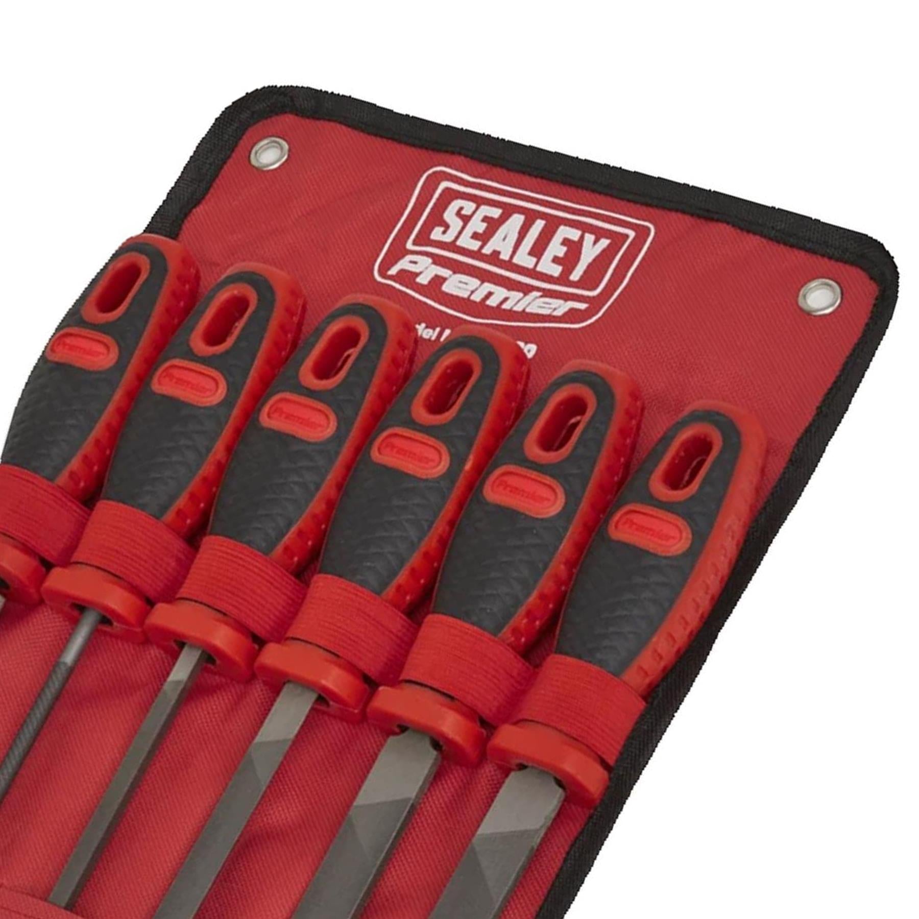 Sealey Engineer's File Set 6pc 150mm