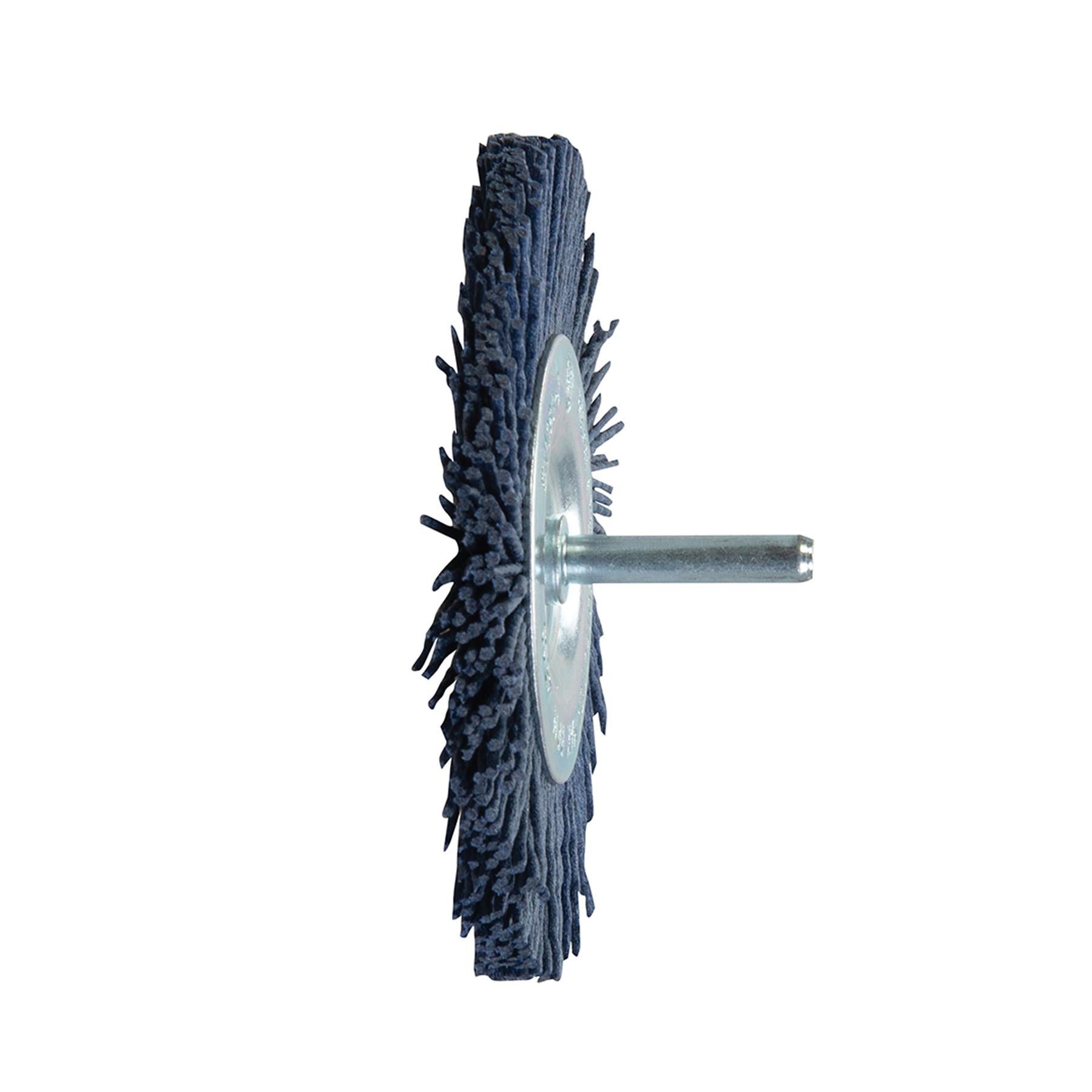 Filament Wheel 100mm Fine Abrasive Surface Prepartion Metal Wood Non Sparking