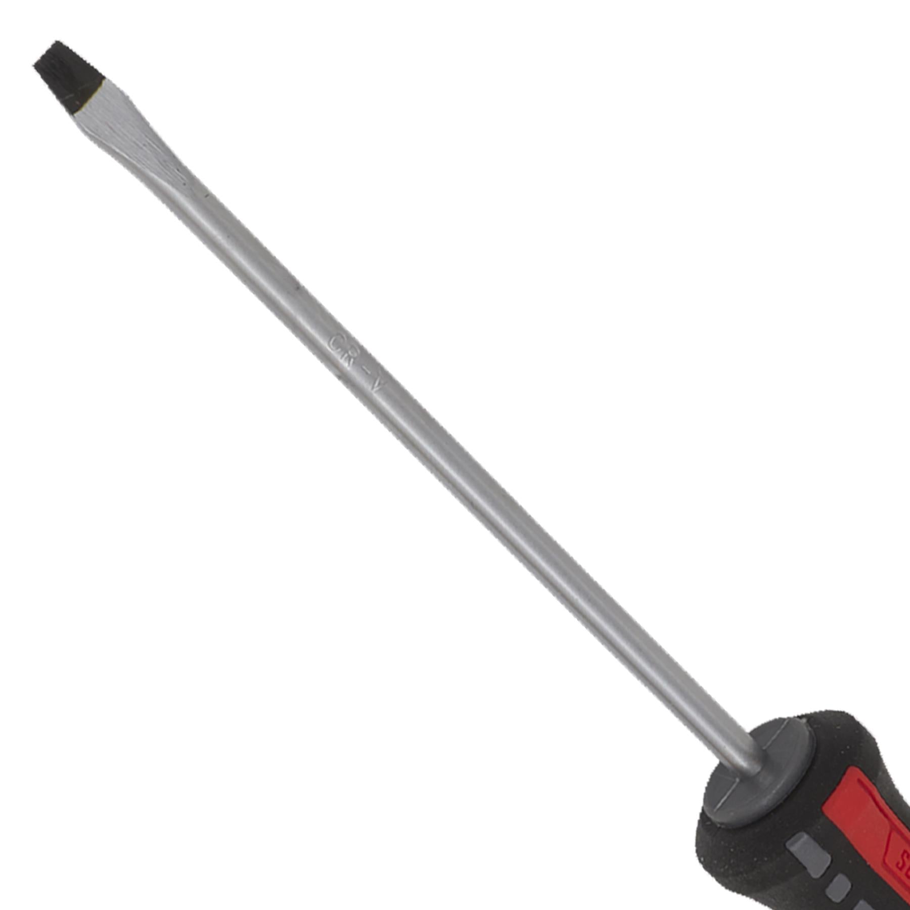 Sealey Screwdriver Slotted 4 x 100mm GripMAX Garage Workshop DIY