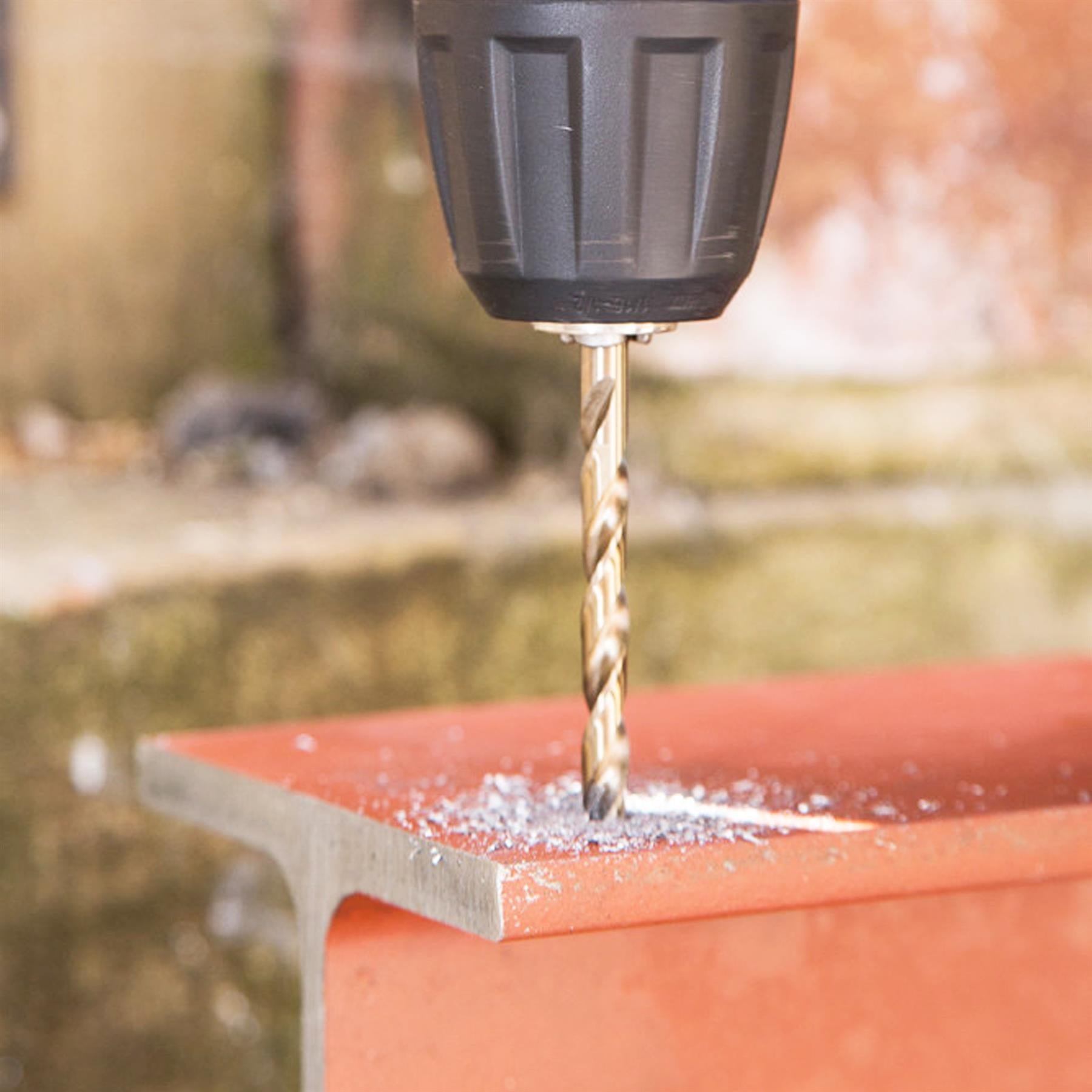 BlueSpot 13 Piece HSS Drill Bit Set Steel 1.5mm To 6.5mm Drill Bits