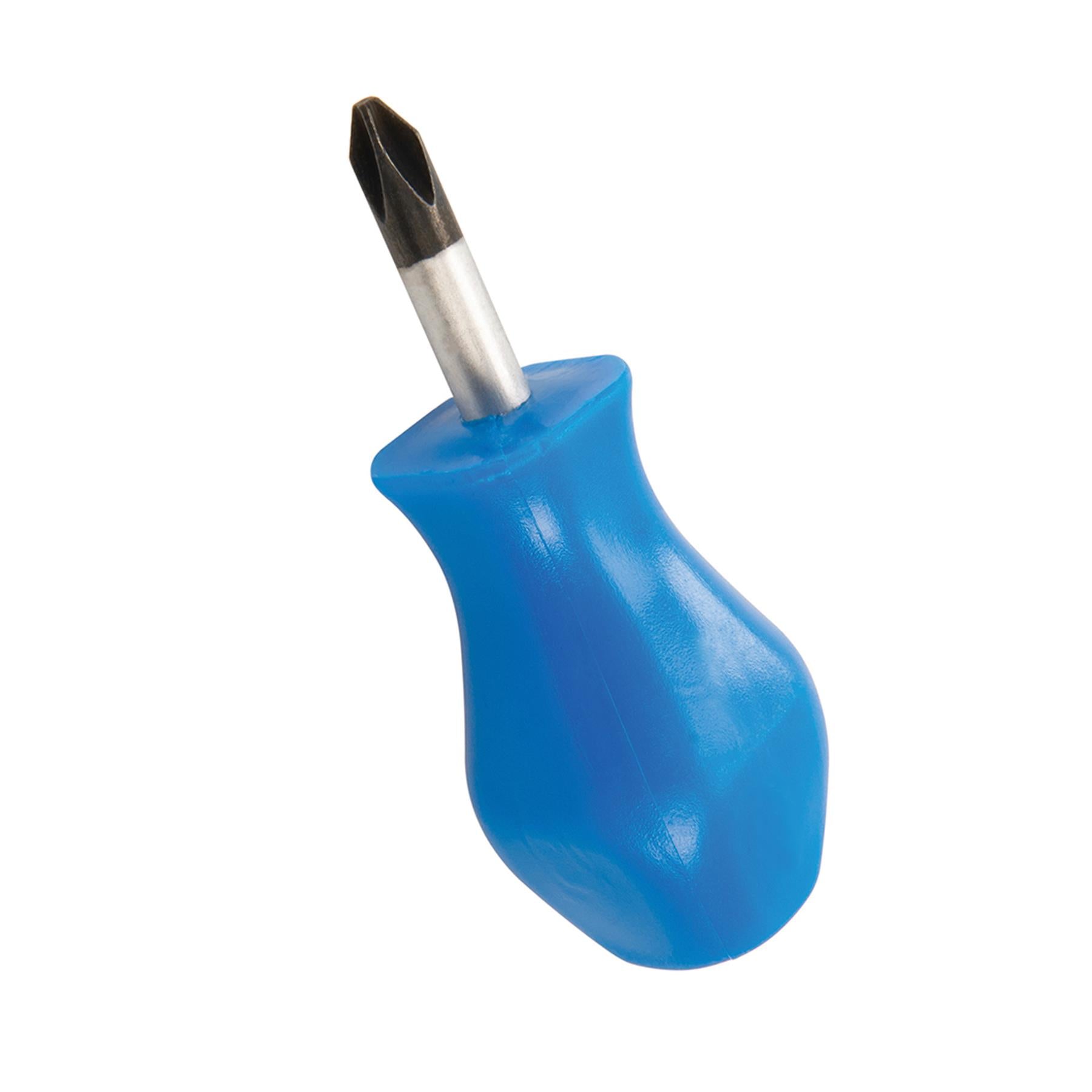 Stubby Screwdrivers Phillips PH2 X 25mm Titanium-Coated S2 Steel 1/4" Hex Drive