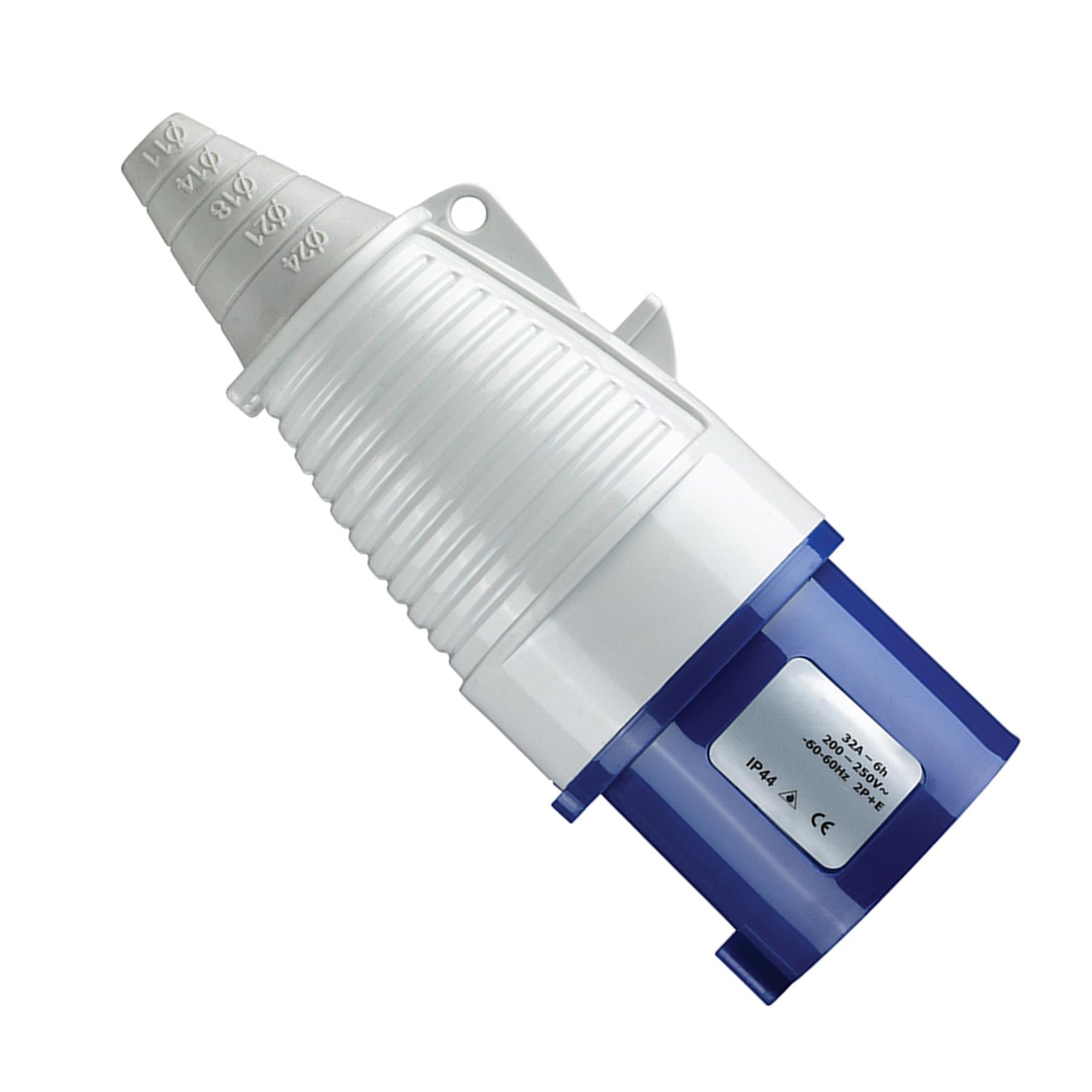 Defender 230V Trailing Plug 32A E884260