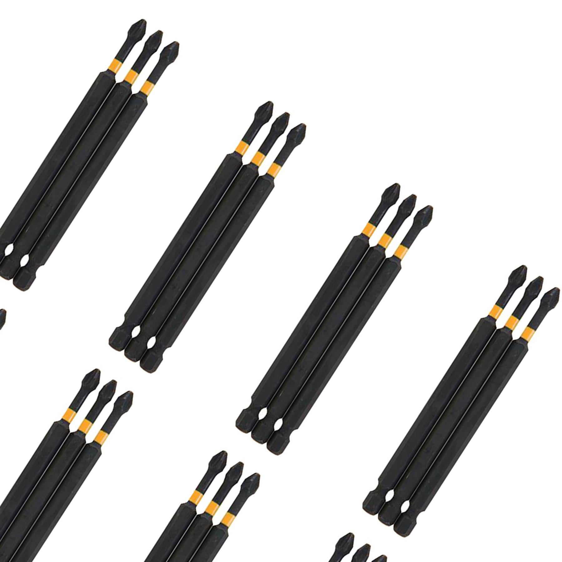 24x PH2 High Torque Impact Bit Drill Driver Screwdriver Bits Sets 110mm