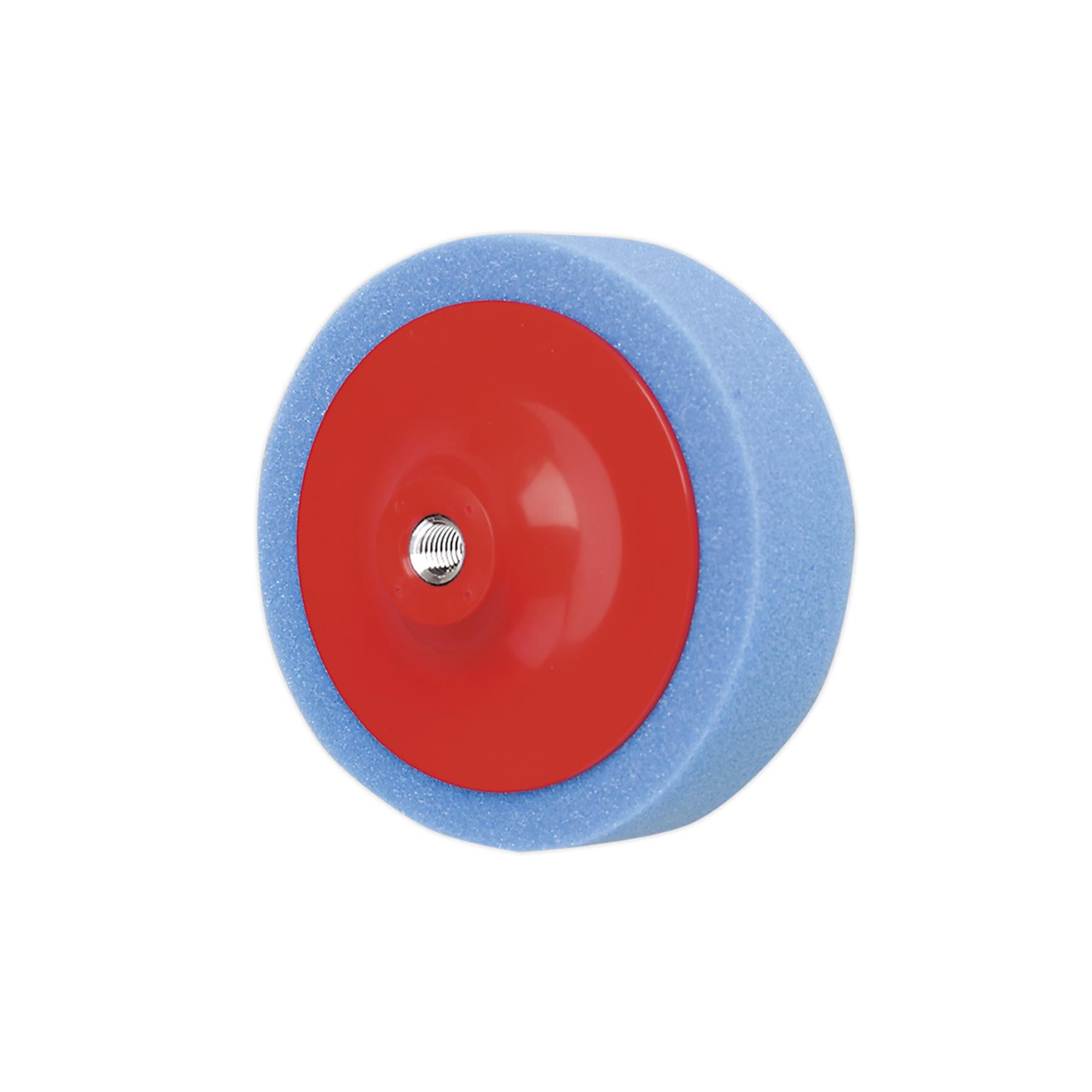 Sealey Buffing & Polishing Foam Head 150x50mm M14x2mm Blue/Med
