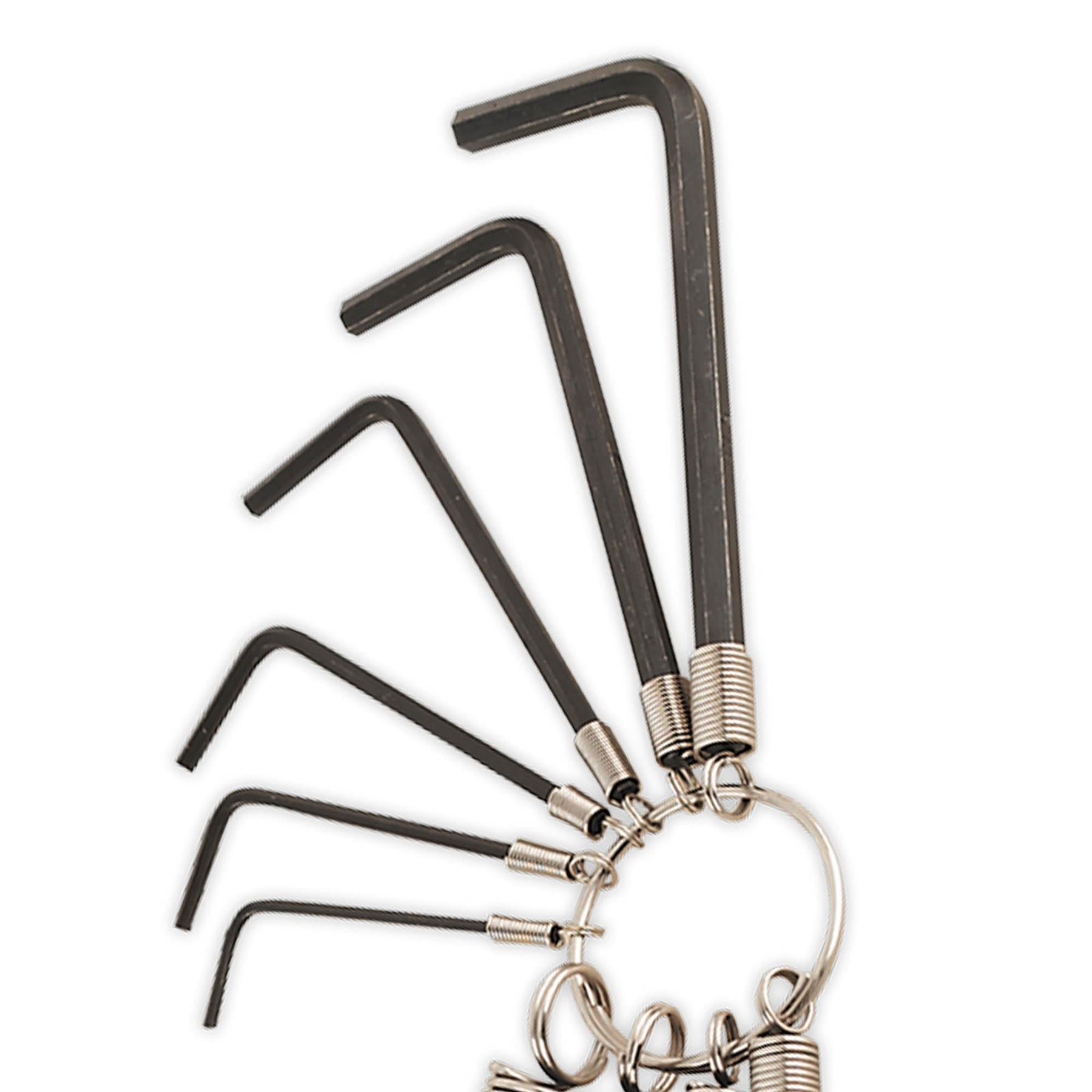 Sealey Hex Key Set on Ring 10pc Metric