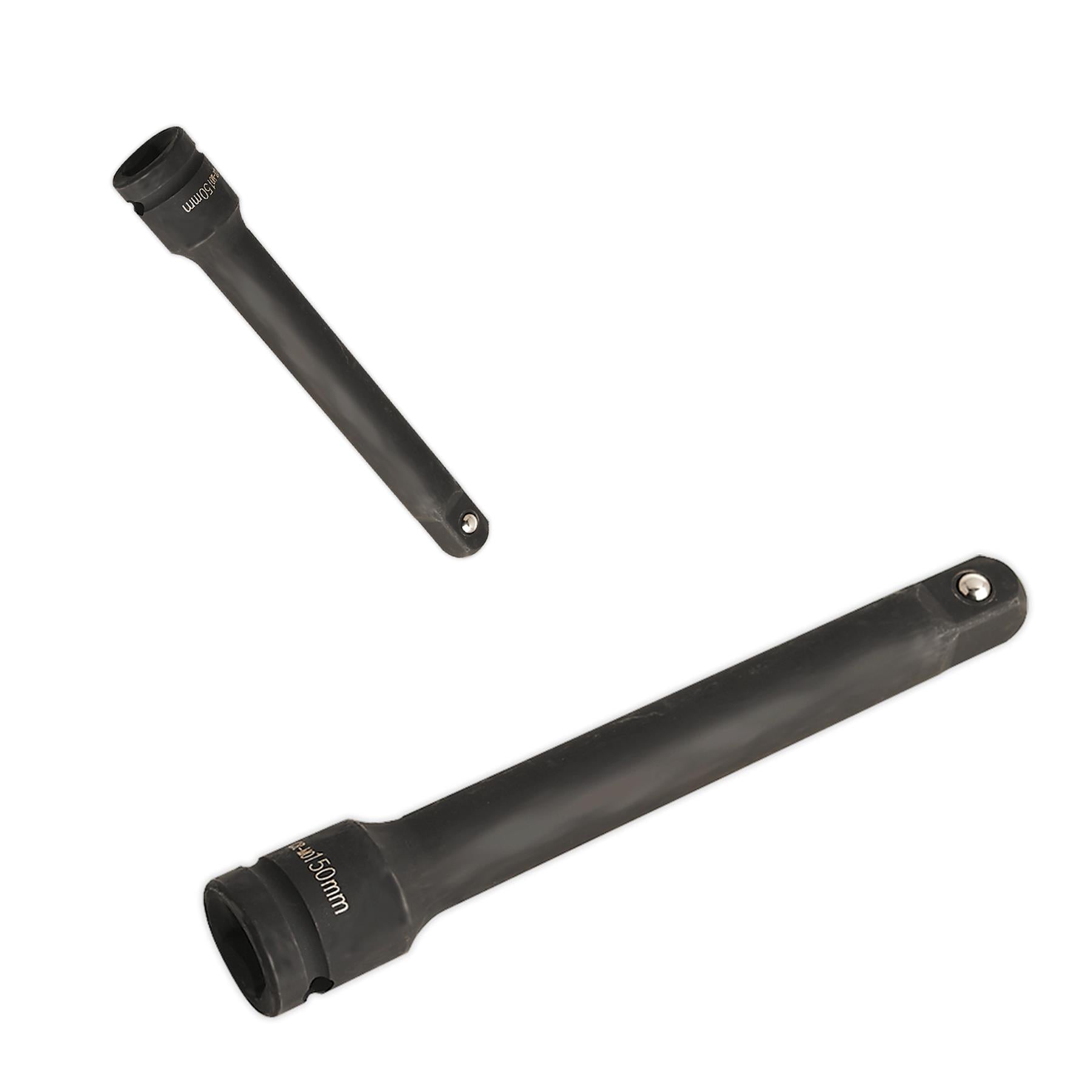 Sealey Impact Extension Bar 150mm 1/2"Sq Drive Chrome Vanadium Steel
