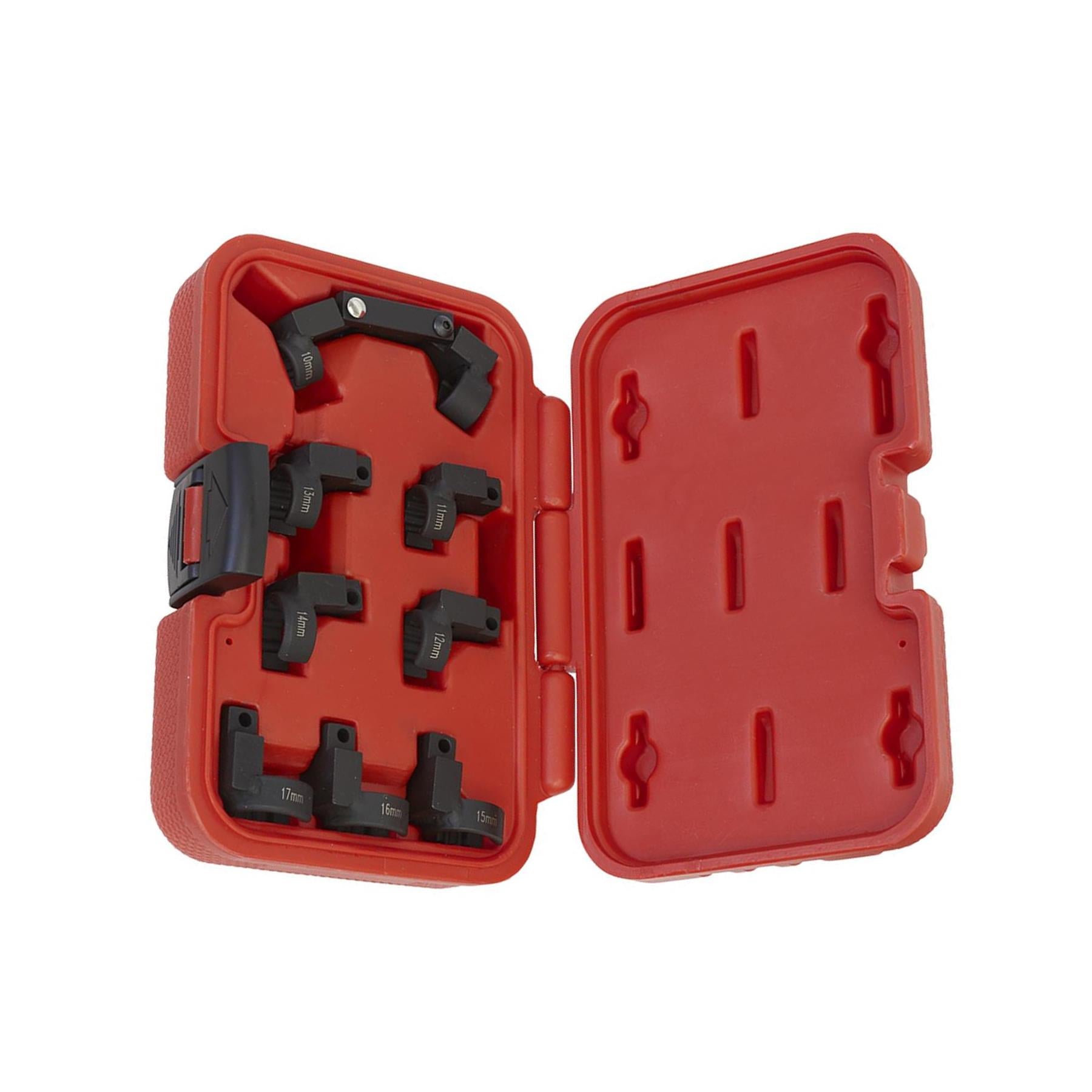 Sealey Injector Pipe Socket Set 9pc 3/8"Sq Drive Storage Case
