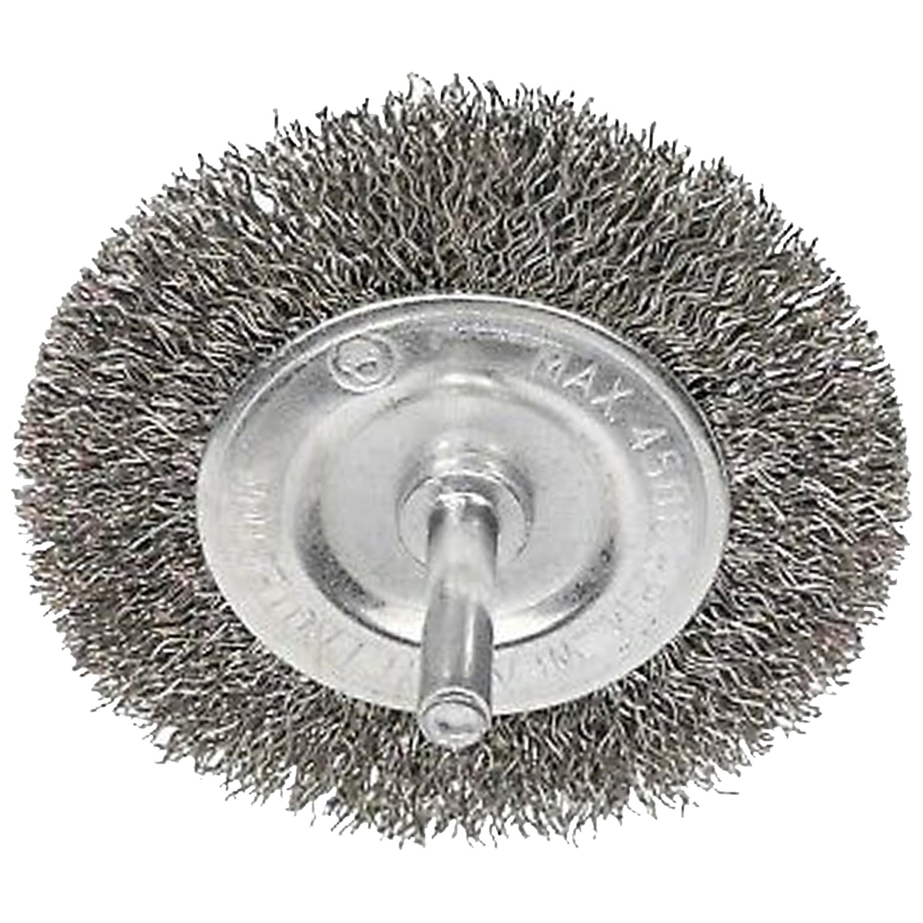 Sealey Flat Wire Brush Stainless Steel 75mm with 6mm Shaft