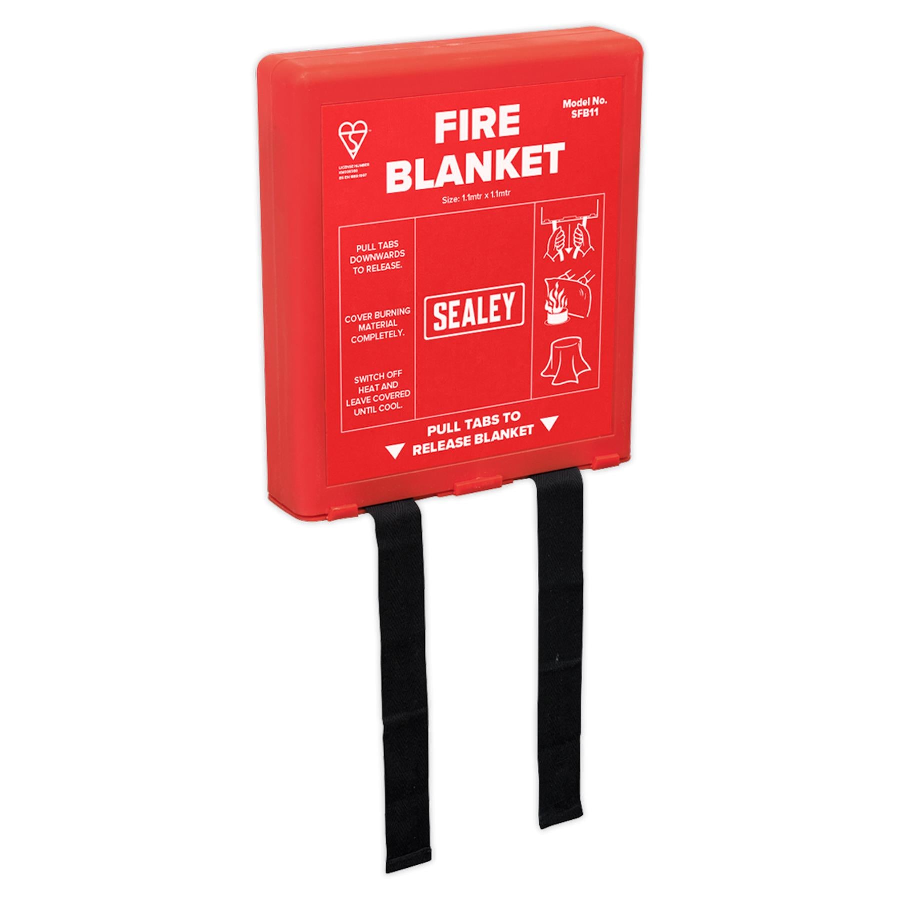 Sealey Fire Blanket 1.1 x 1.1m
