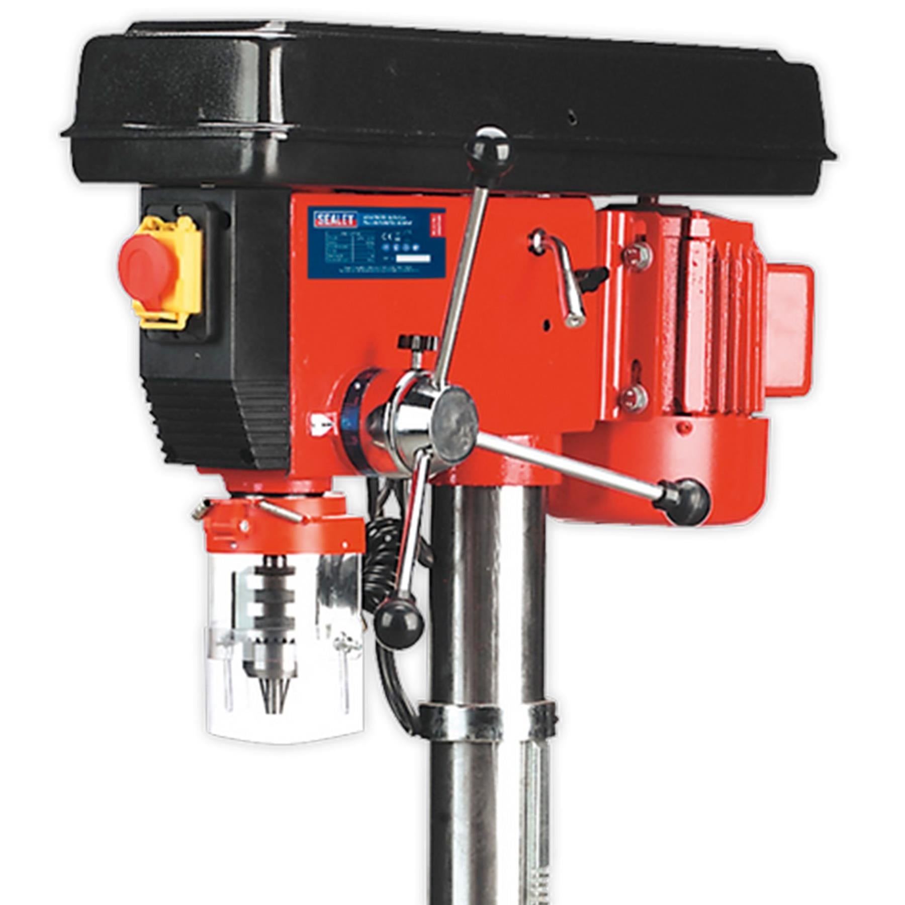 Sealey Pillar Drill Bench 16-Speed 1070mm Height 650W/230V