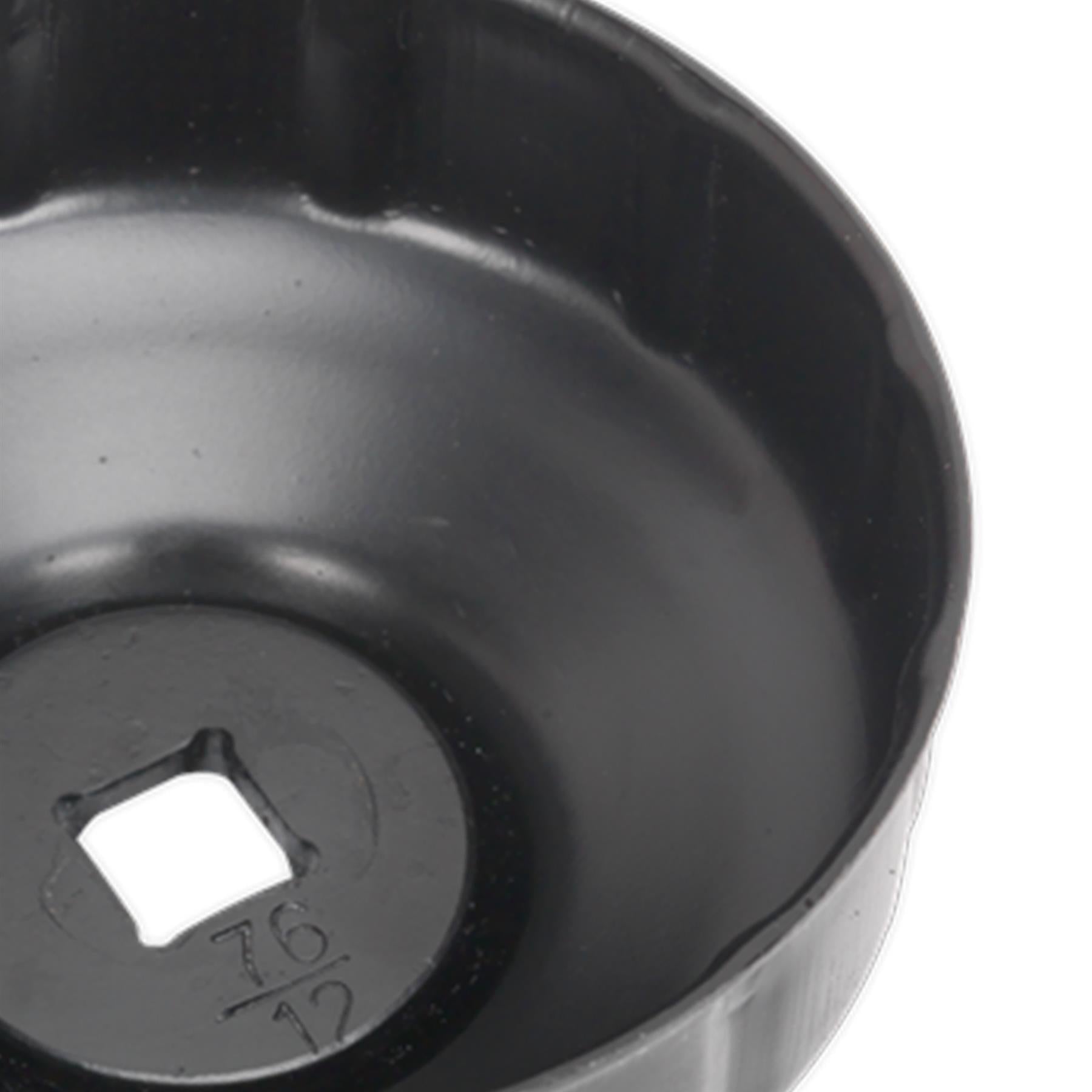 Sealey Oil Filter Cap Wrench 76mm x 12 Flutes