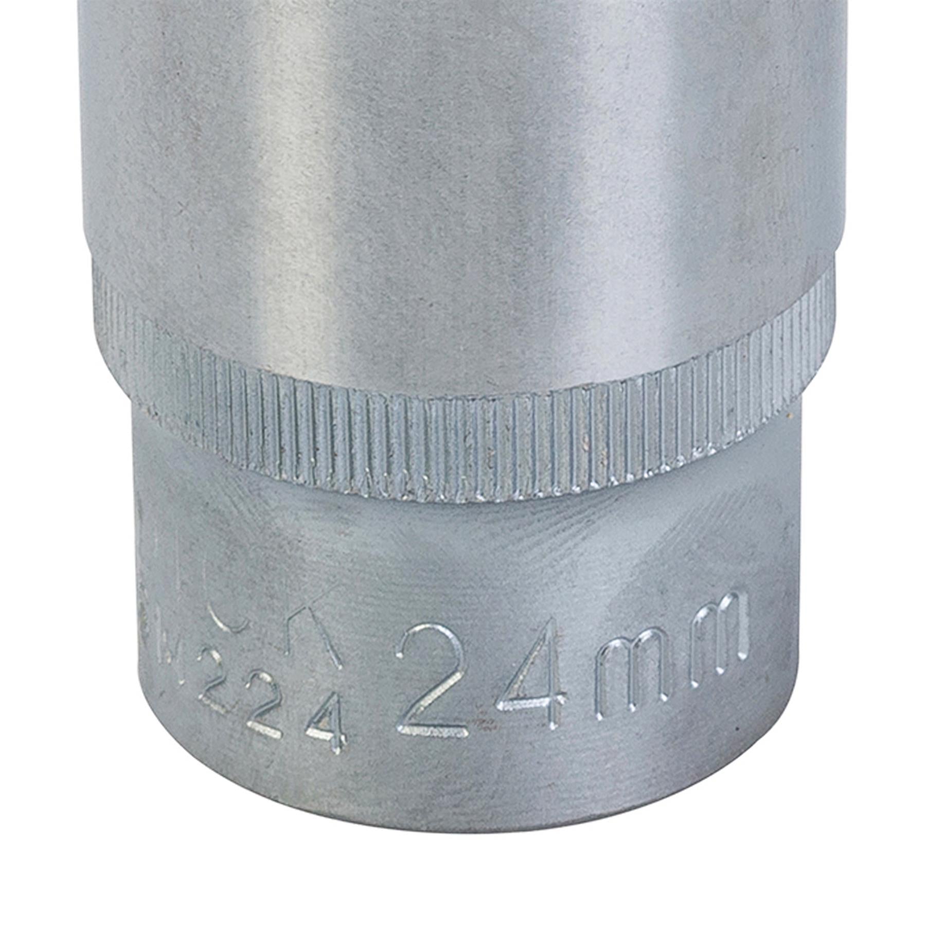 King Dick Socket 1/2" Sd 12pt Metric 24mm