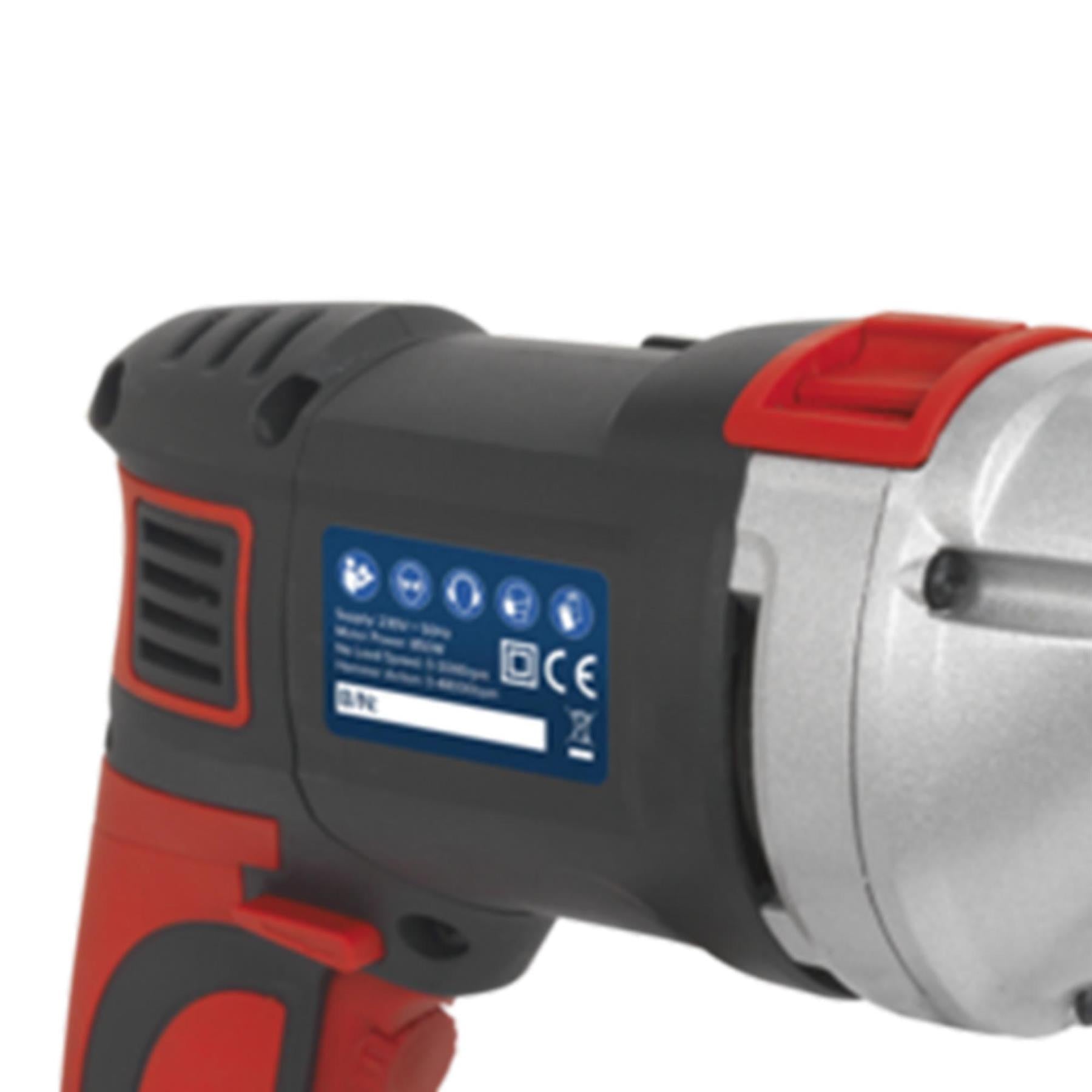 Sealey Hammer Drill 13mm Variable Speed with Reverse 850W/230V