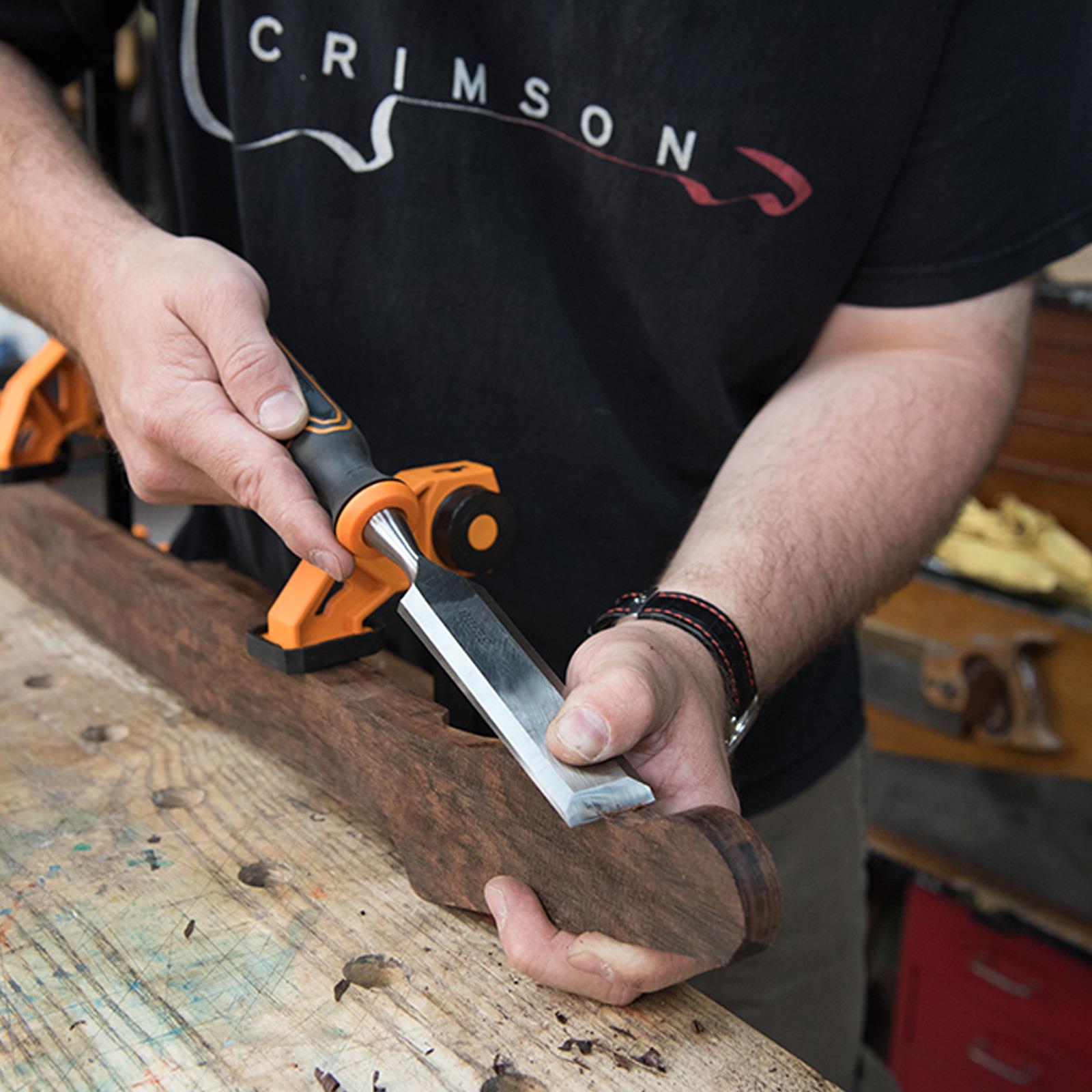 Wood Chisel Fully Forged Chrome Vanadium Steel Blade/Soft Grip Handle Twc32 32mm