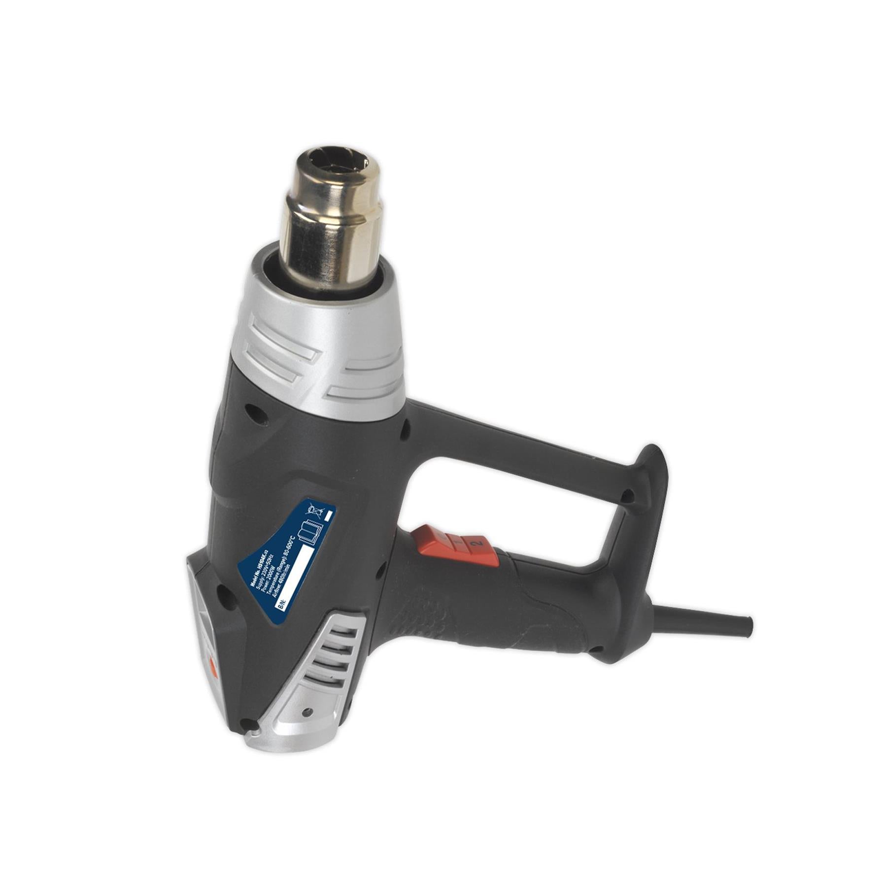 Sealey Deluxe Hot Air Gun Kit with LED Display 2000W 80-600�C