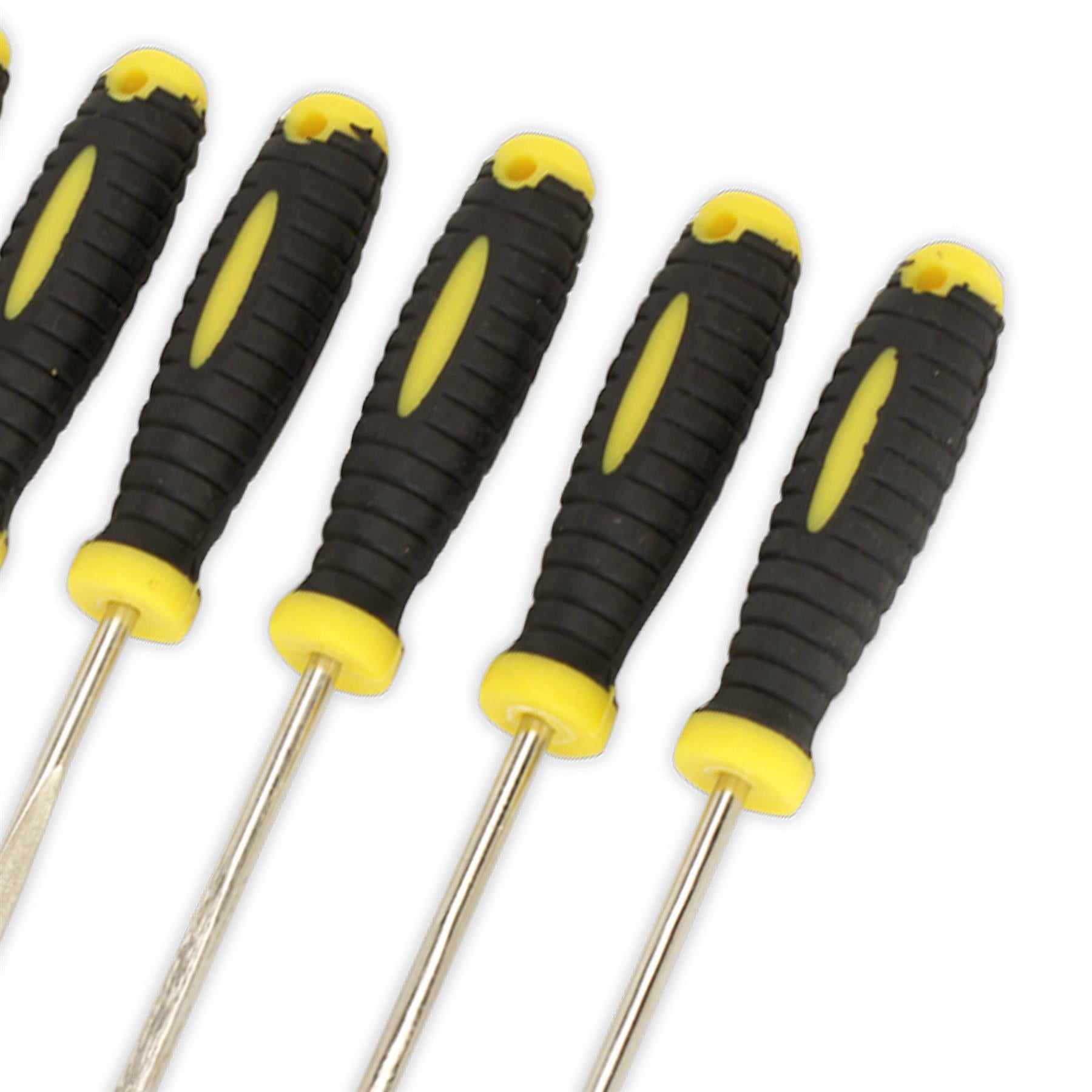 Sealey Diamond Needle File Set 10pc 100mm Soft grip handles