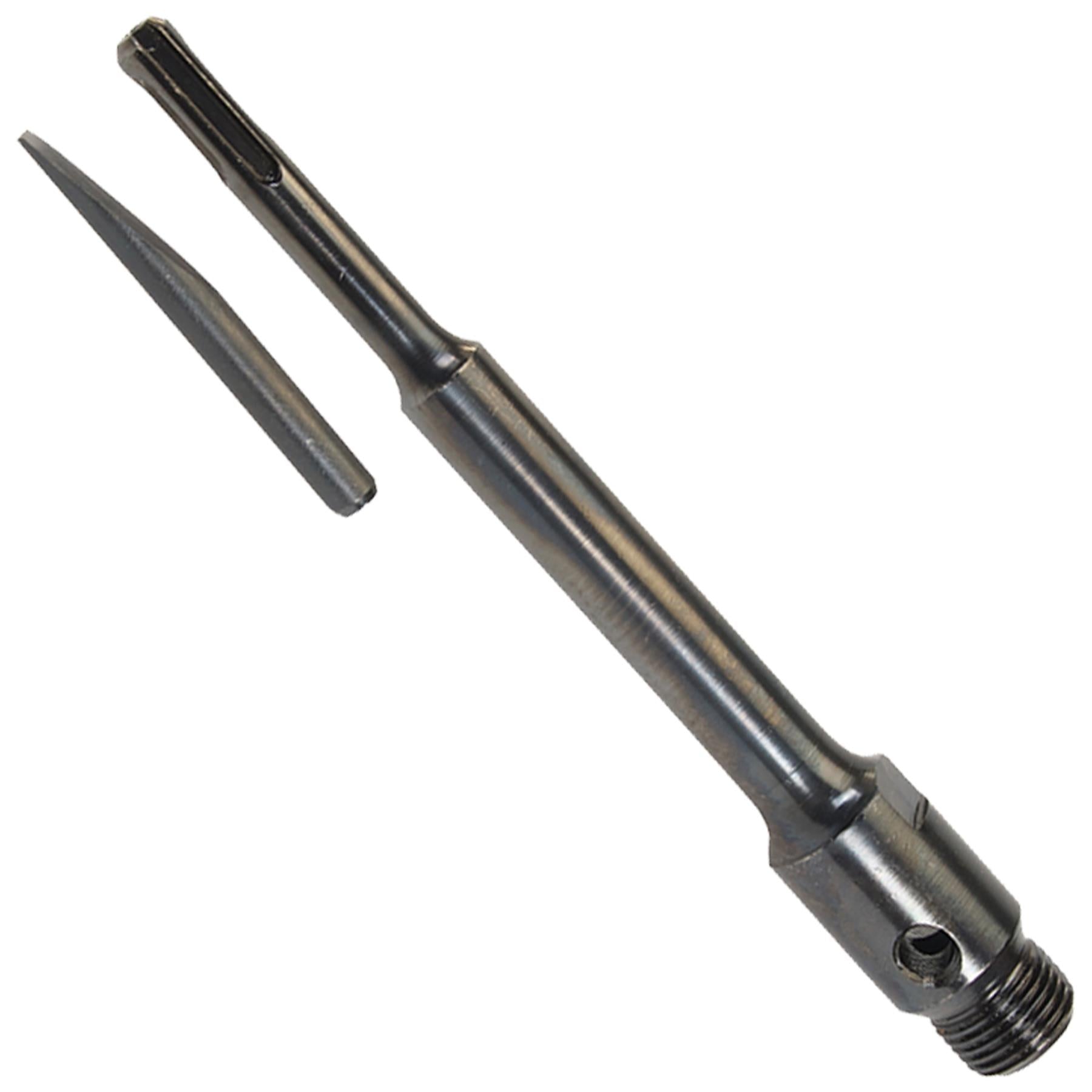 TCT Core Drill Bit 110mm Hole Saw Masonry Stone Brick SDS Plus 200mm Shaft Pilot