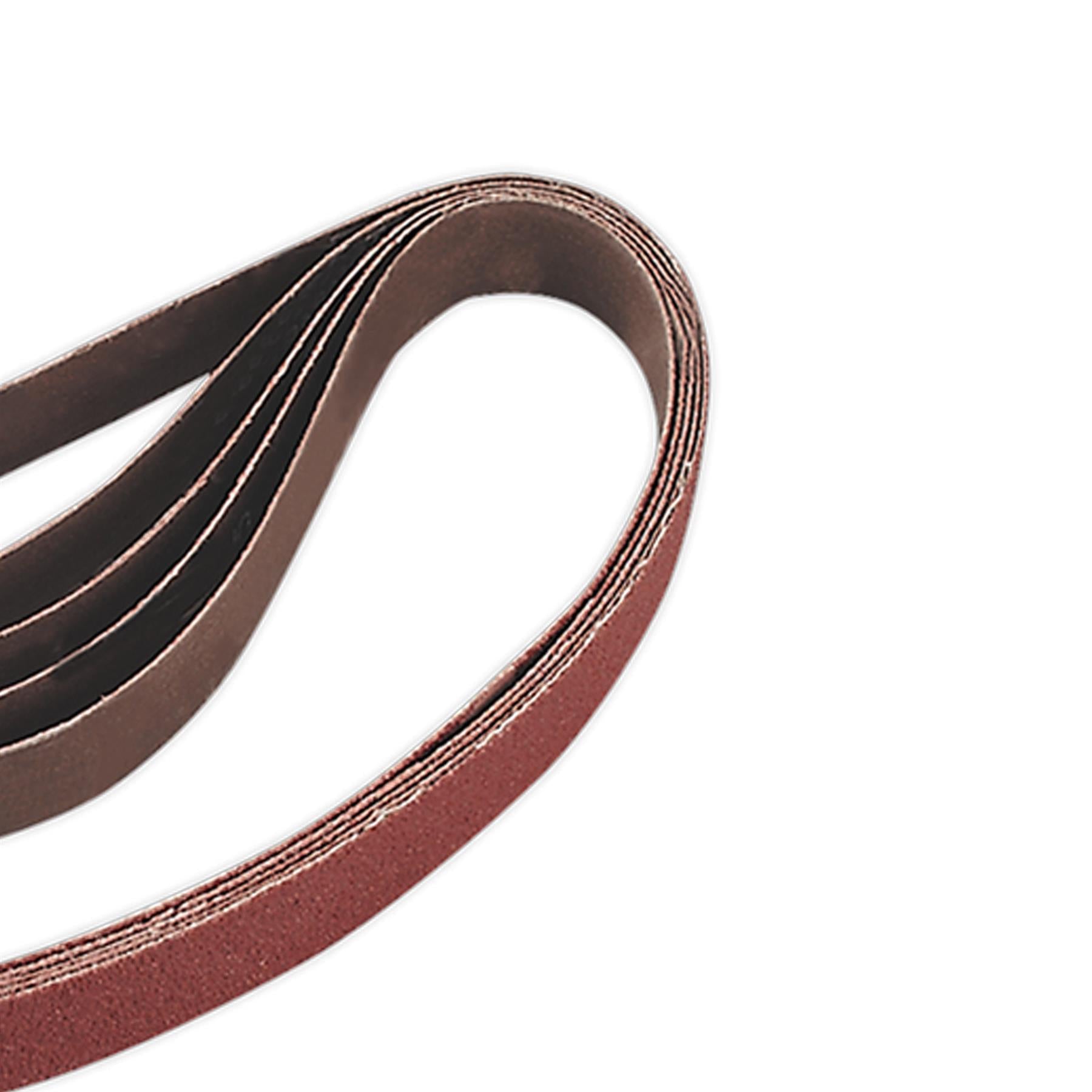 Sealey Sanding Belt 20 x 520mm 60Grit Pack of 5
