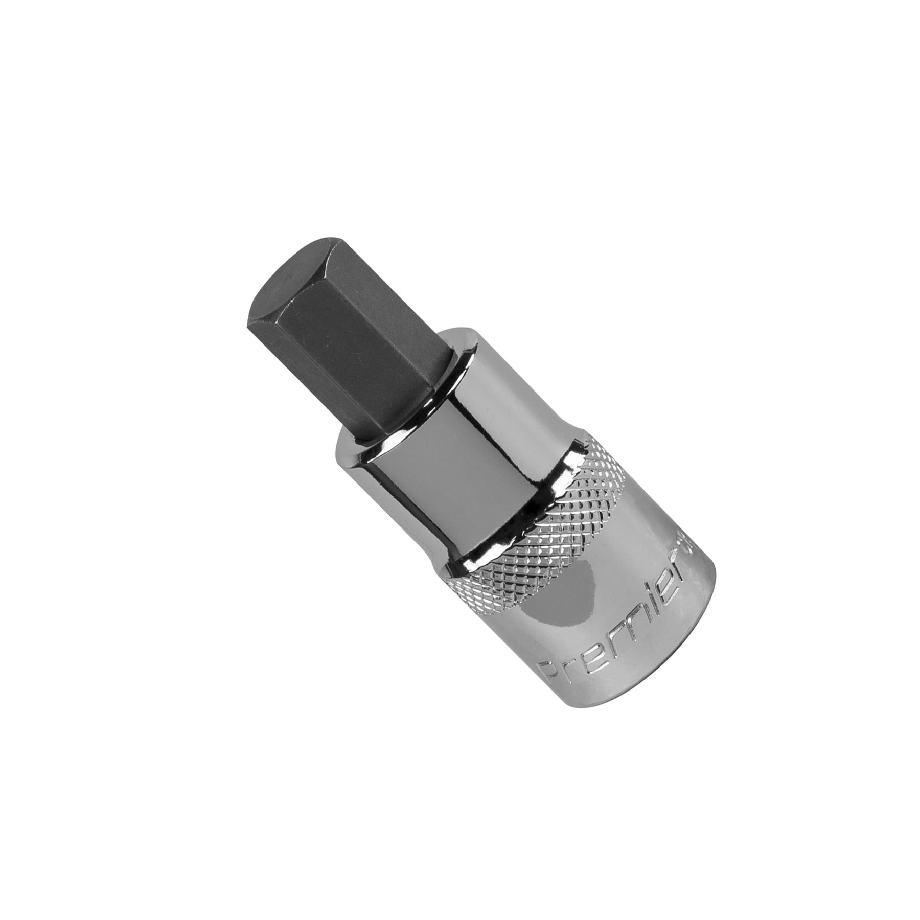 Sealey Hex Socket Bit 12mm 1/2"Sq Drive Chrome Vanadium Steel