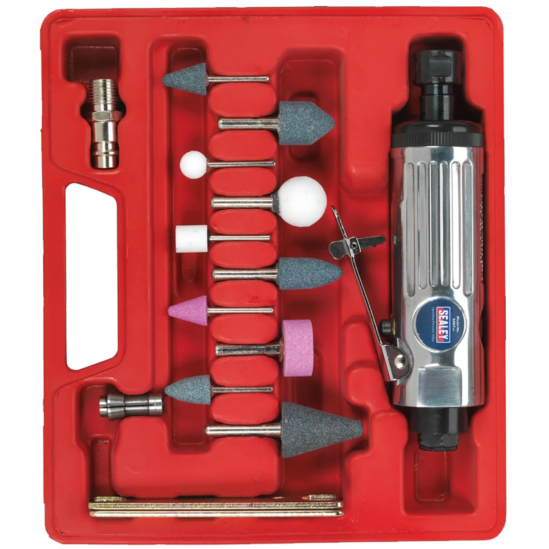 Sealey Air Die Grinder Kit 16pc