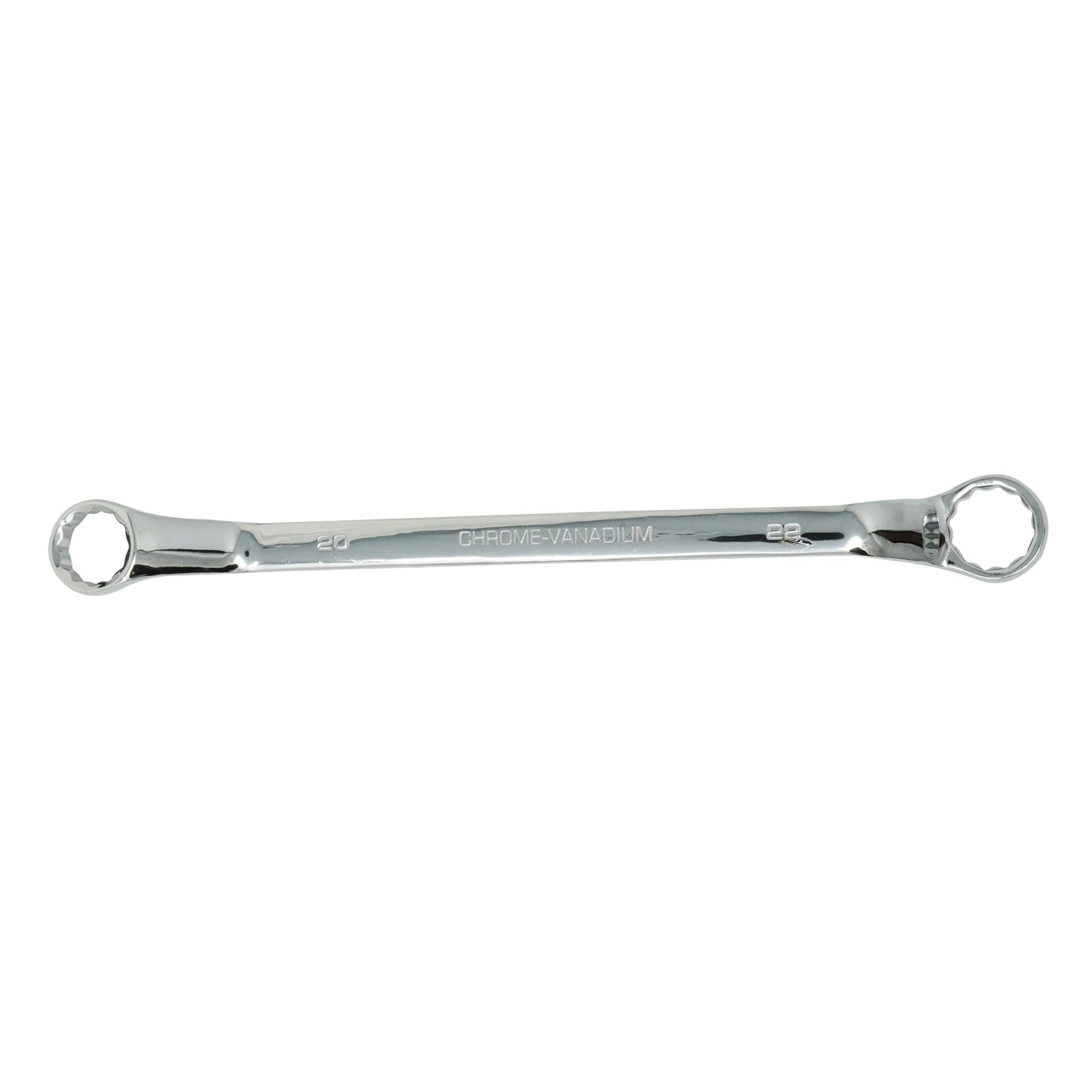 Offset Bi-Hex Swan Neck Ring