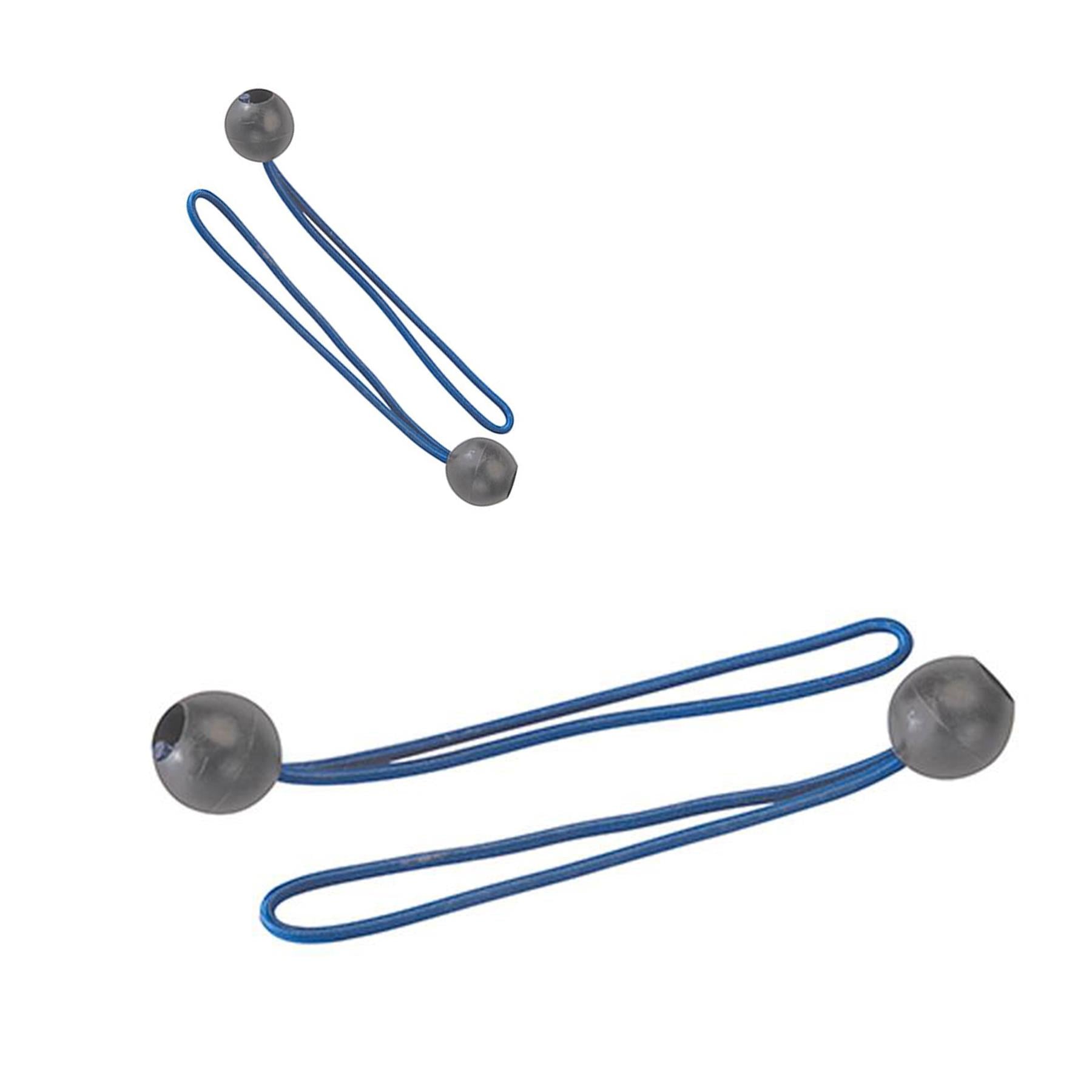 10Pk Tarpaulin Ball Bungees 175mm Stretches To 300mm Length Ball Dia 29mm