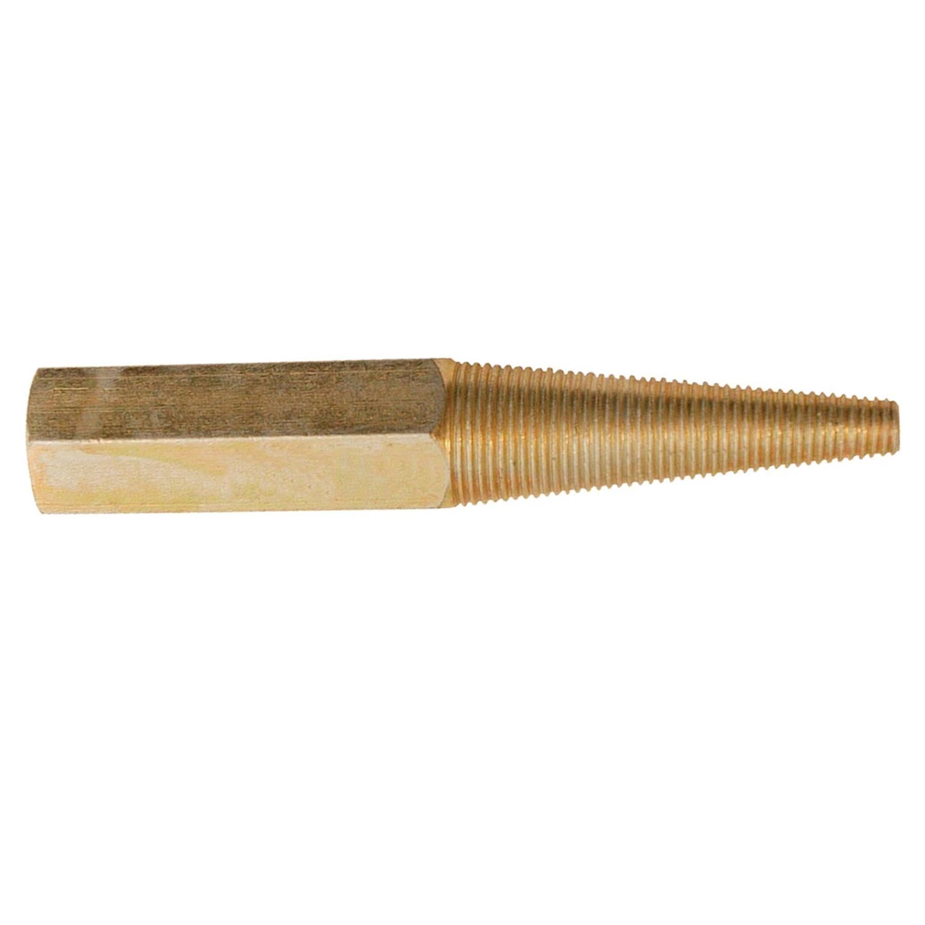 Left-Hand Threaded Tapered Spindle 12.7mm (1/2") For Use With Buffing