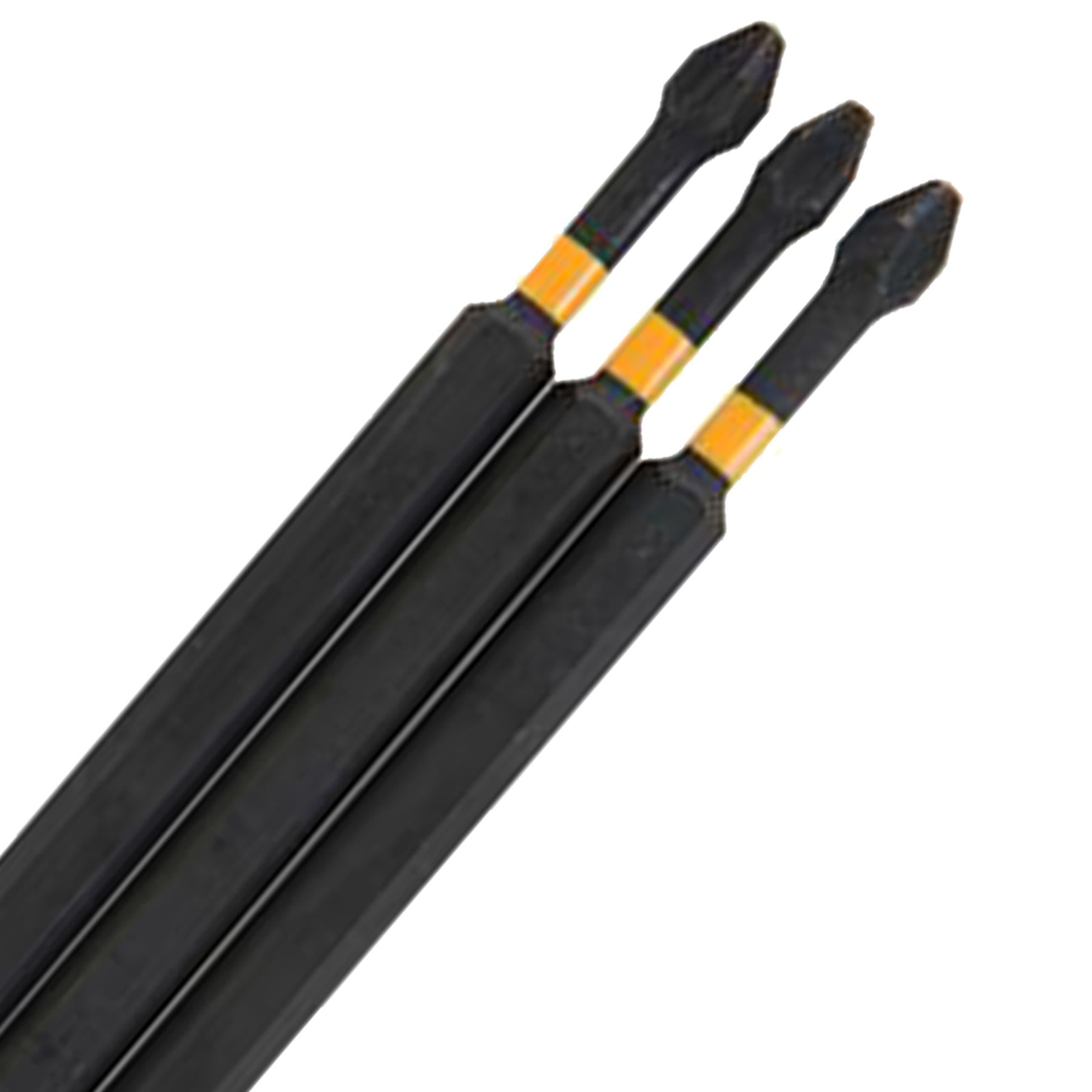 24x PH2 High Torque Impact Bit Drill Driver Screwdriver Bits Sets 110mm