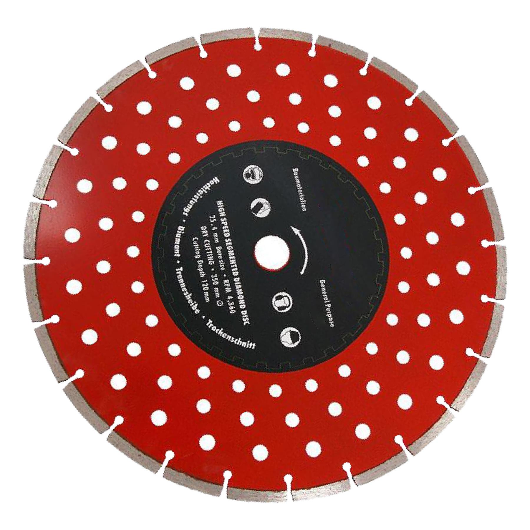 High Speed Segmented DIAMOND DISC Angle Grinder Cutter Saw Cutting 14 inch/350mm