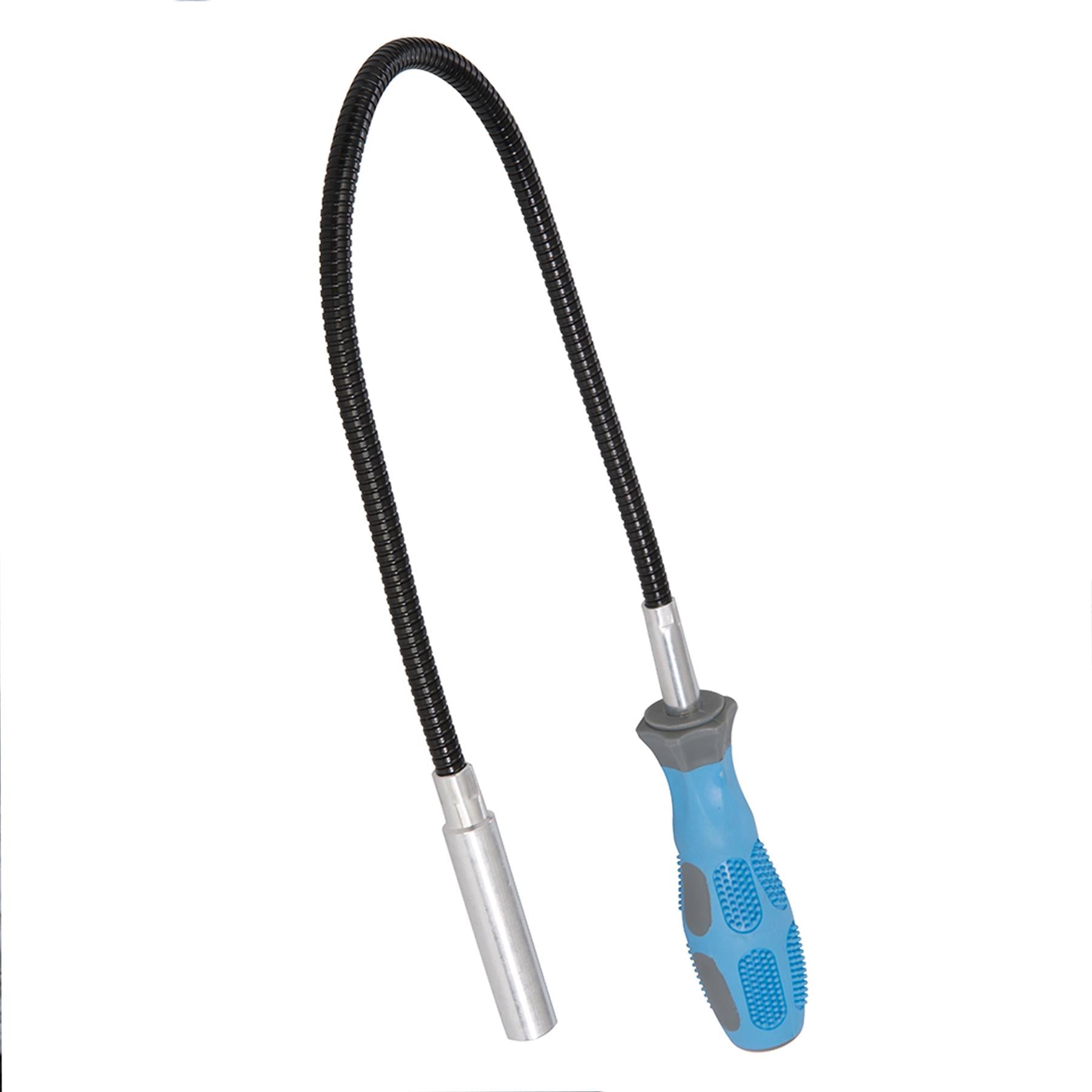 Flexible Magnetic Pick-Up Tool - 600mm Retrieves Ferrous Objects Up To 2Kg