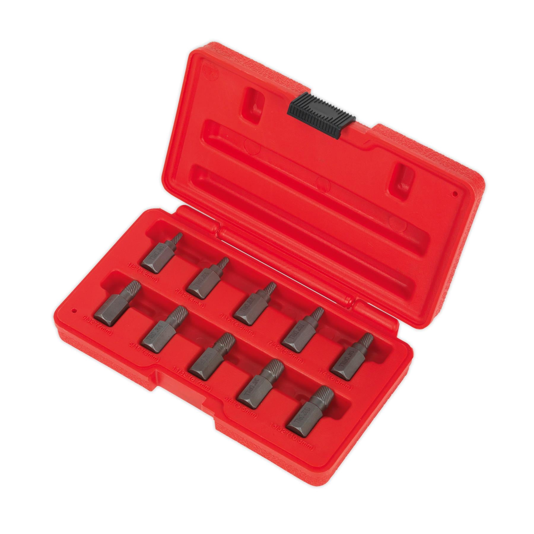 Sealey Multi Spline Screw Extractor Set 10pc