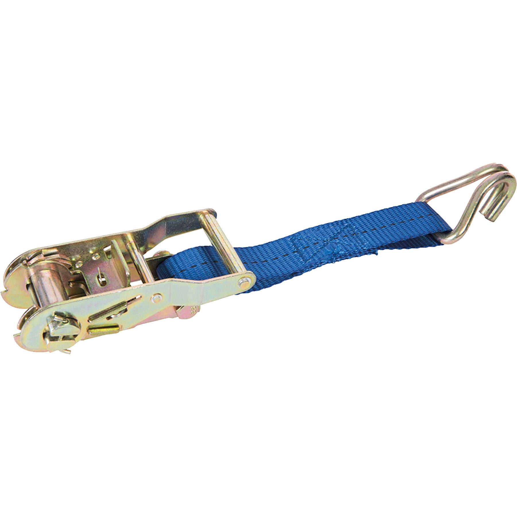 4M X 30mm Heavy Duty Ratchet Tie Down Lashing Strap Cargo Trailer DIY