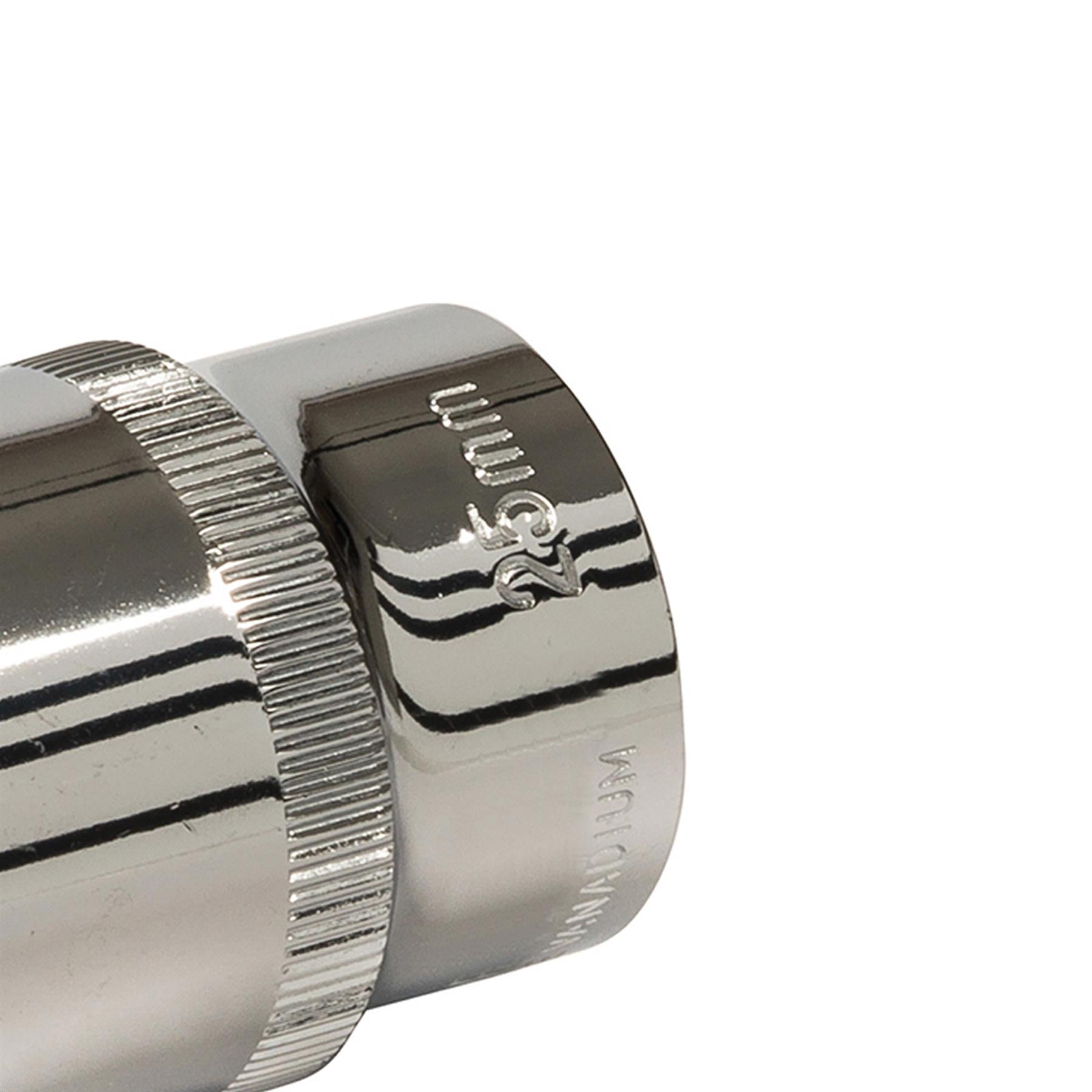 Socket 1/2" Drive Metric Hex Square 25mm Individual Hex Polished Crv Quality