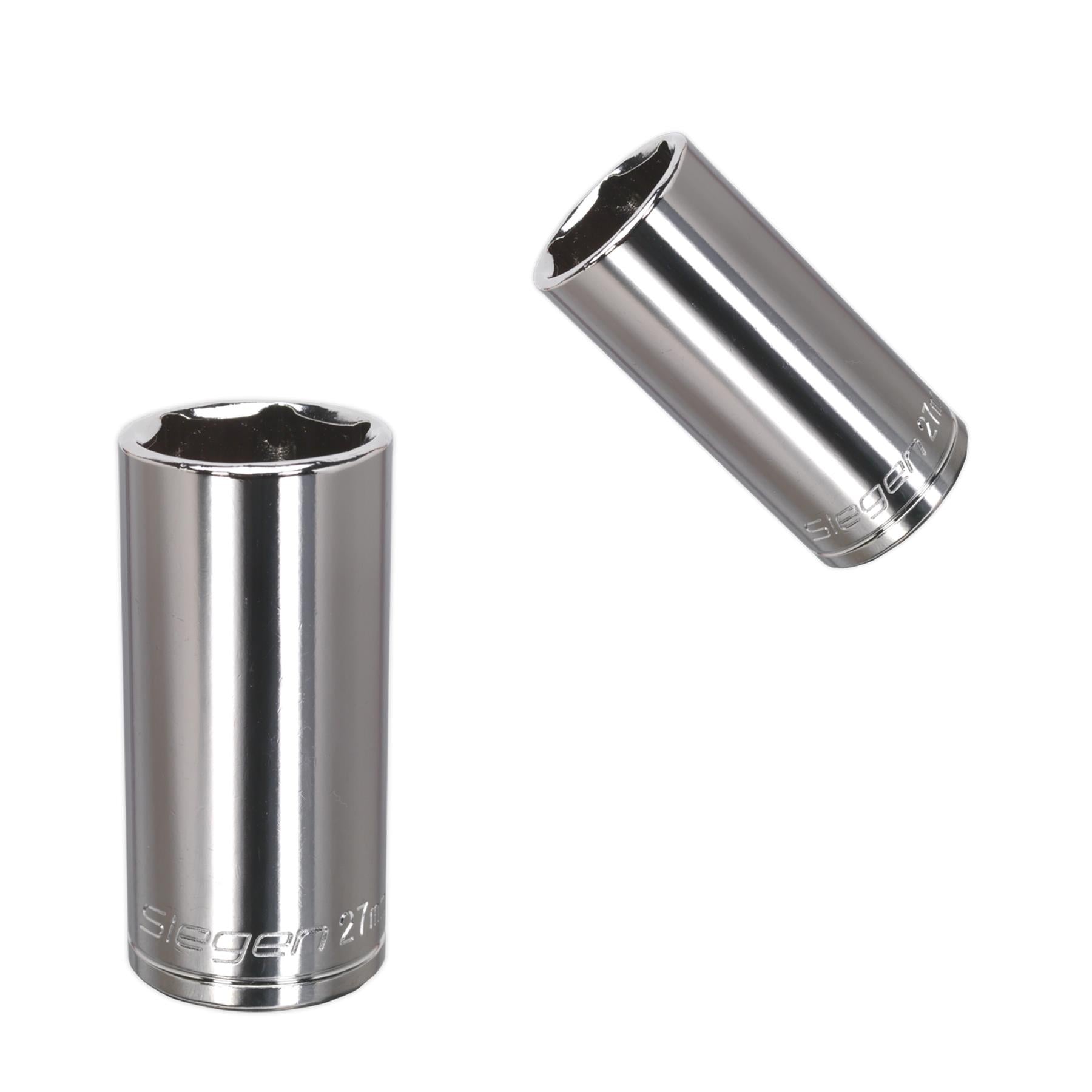 Sealey WallDrive Socket 27mm Deep 1/2"Sq Drive