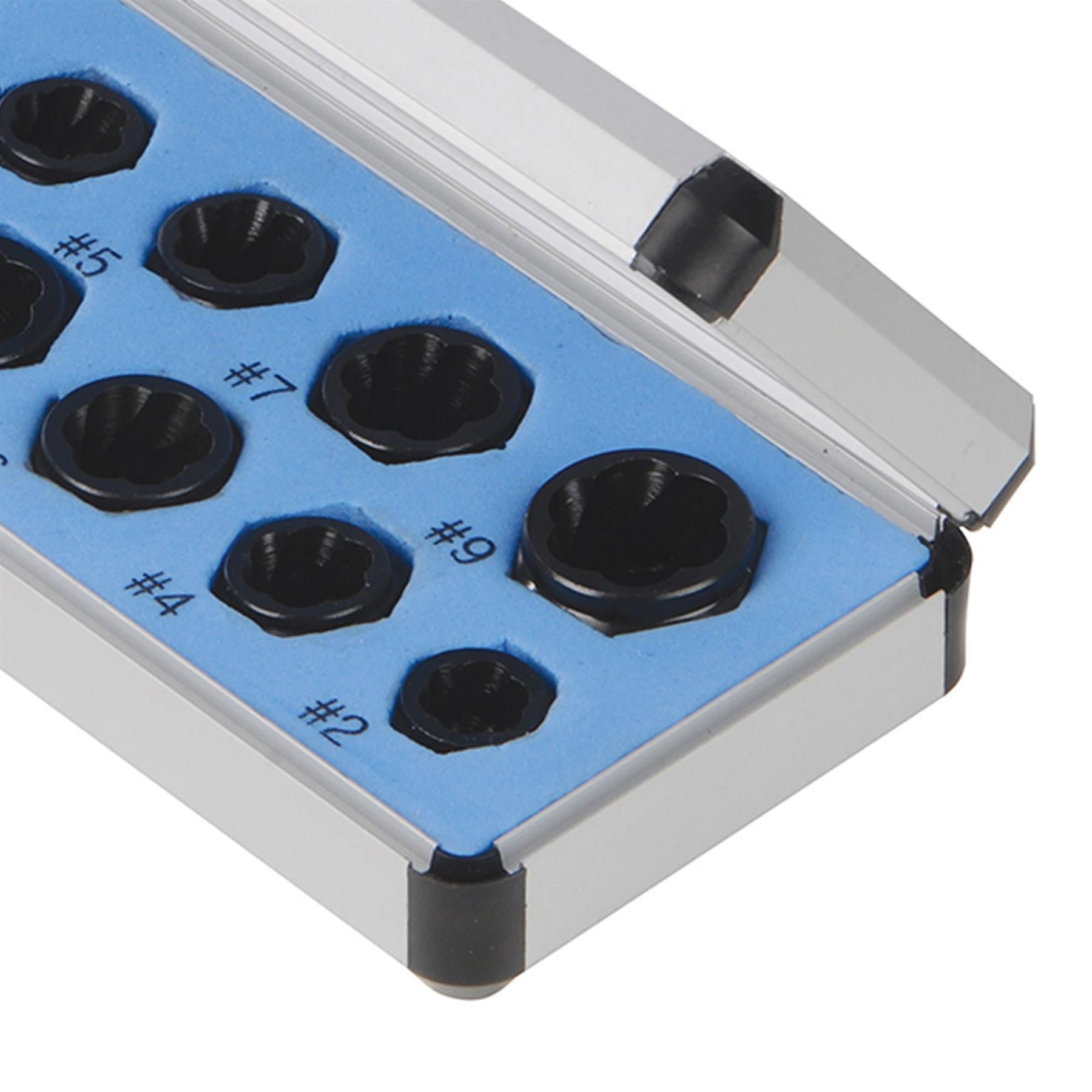 10Pc Damaged Nut Bolt Remover