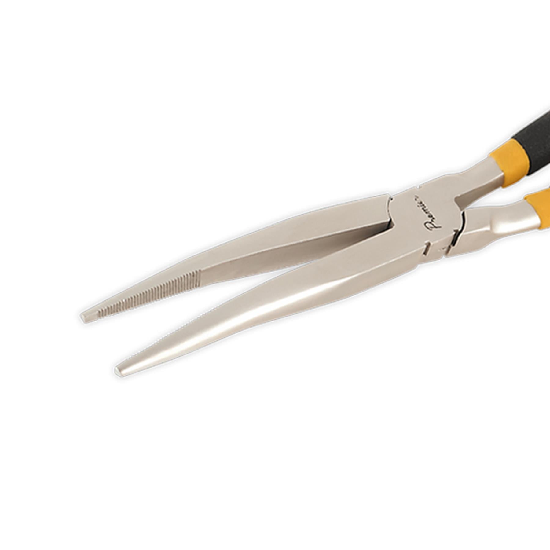 Sealey Needle Nose Pliers 280mm Offset Ni-Fe Finish