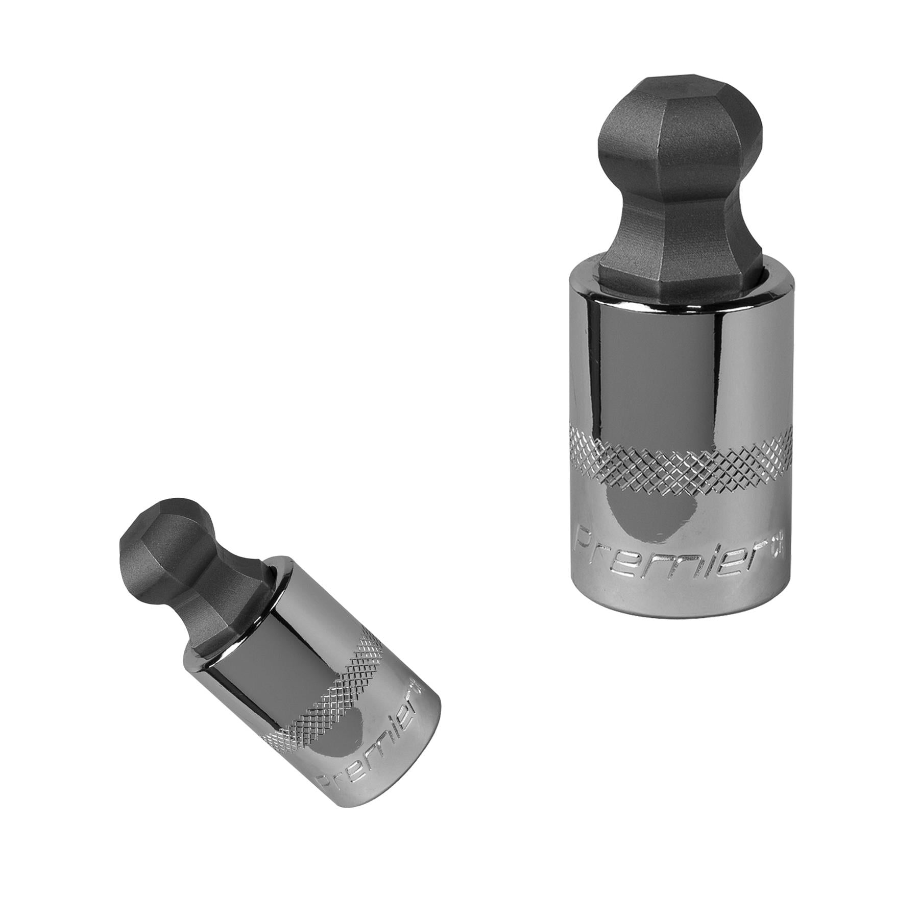 Sealey Ball-End Hex Socket Bit 17mm 1/2"Sq Drive Chrome Vanadium Steel