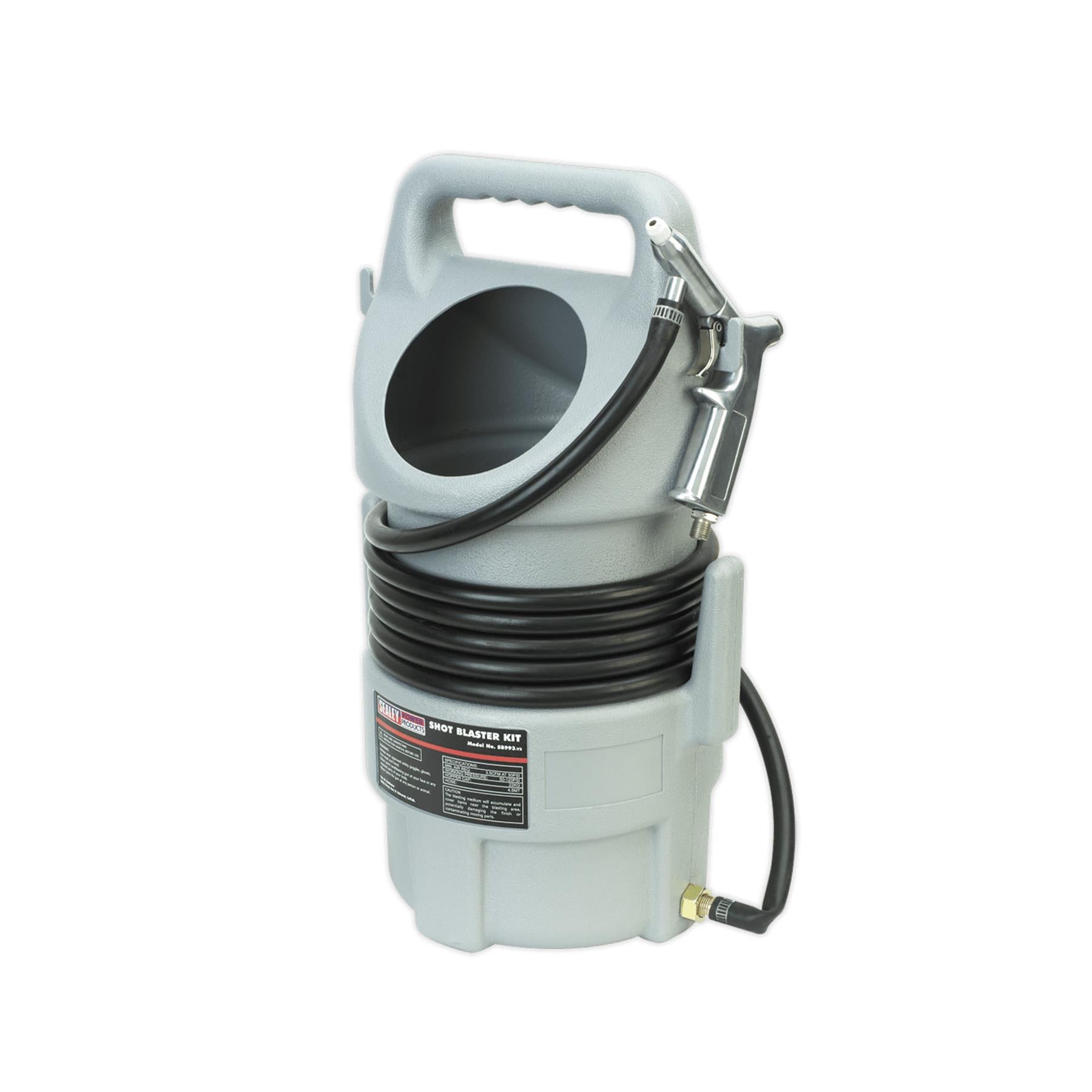 Sealey Shot Blasting Kit 22kg Capacity