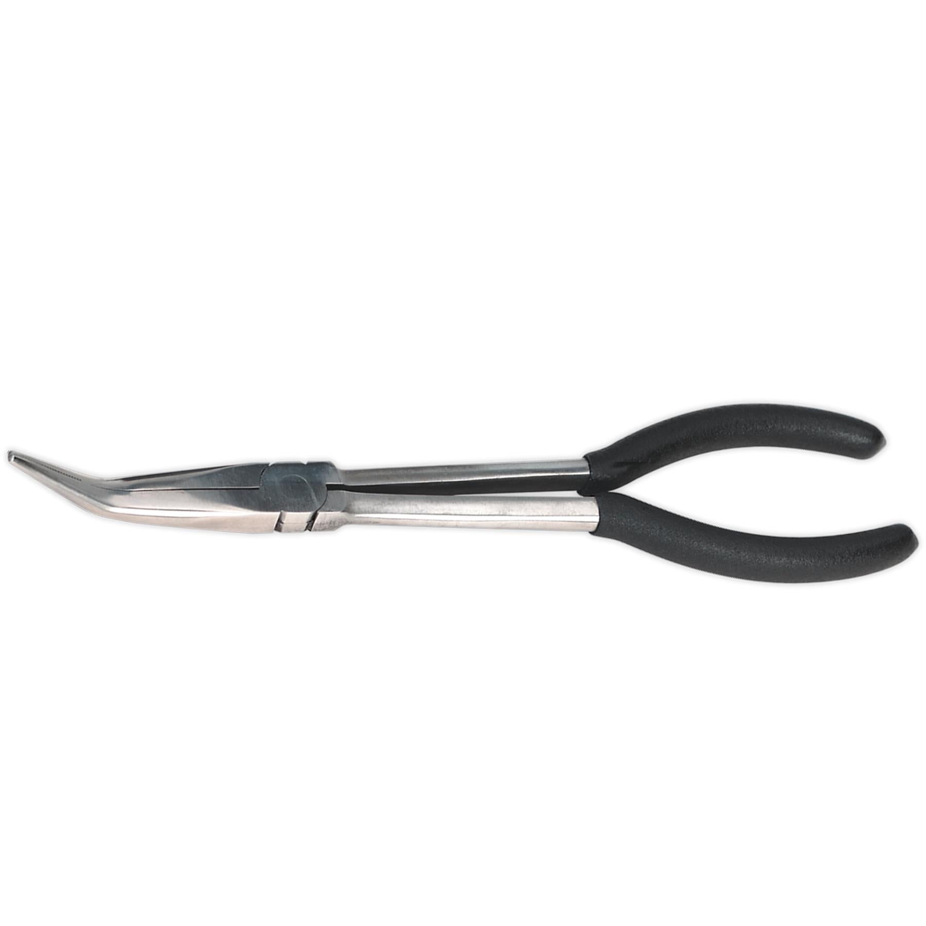Sealey Needle Nose Pliers 275mm 45° Angle Nose