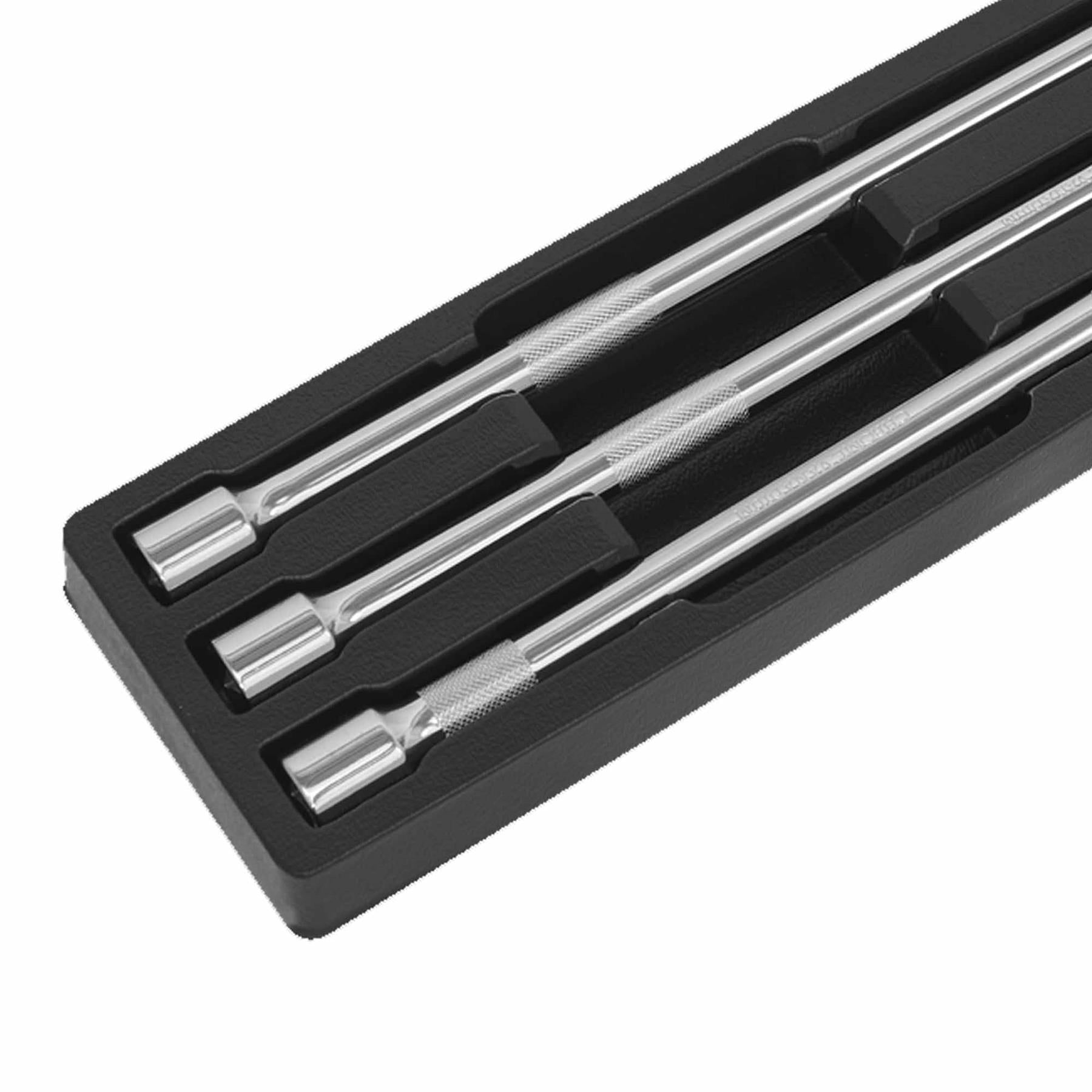 Sealey Wobble Extension Bar Set 5pc 1/2"Sq Drive