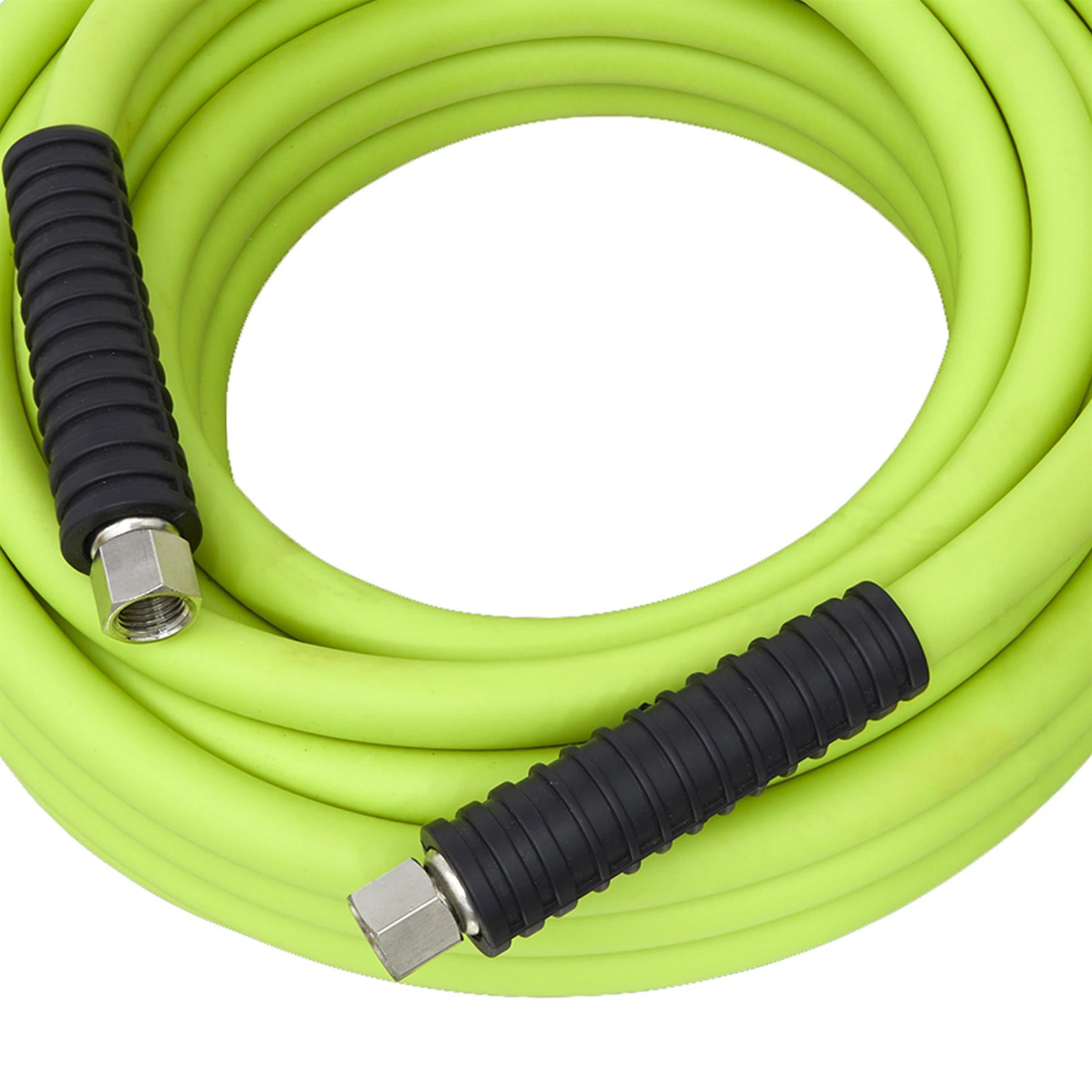 Sealey Air Hose 10m x 8mm Hybrid High-Visibility 1/4"BSP Unions