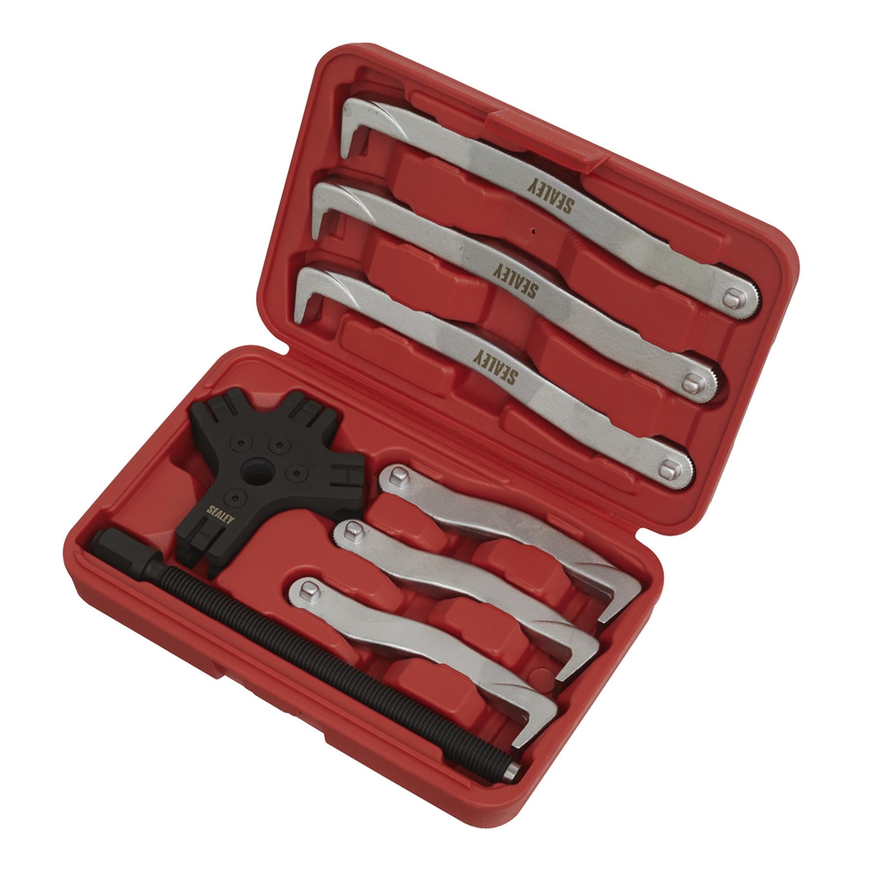 Sealey Fast Action Twin/Triple Leg Reversible Puller Set 8pc