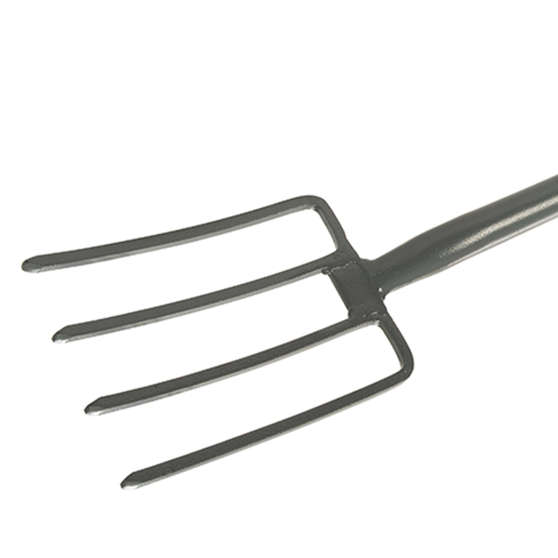 Digging Fork 990mm Gardening Head L X W: 280 X 190mm Hammered Paint Finish