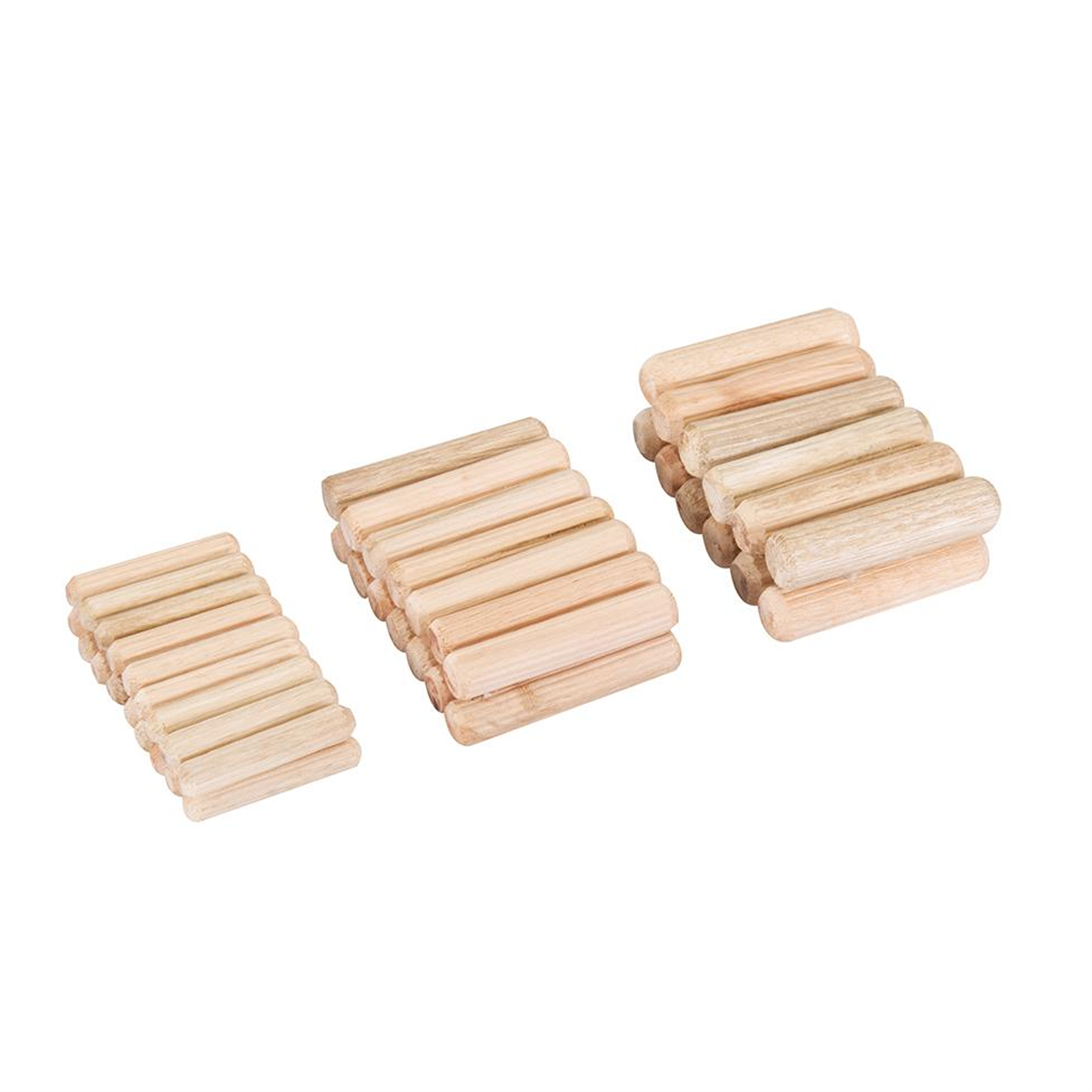 47Pce Dowel & Bit Set 6, 8 & 10mm Includes: 3 Carbon Steel Wood Boring