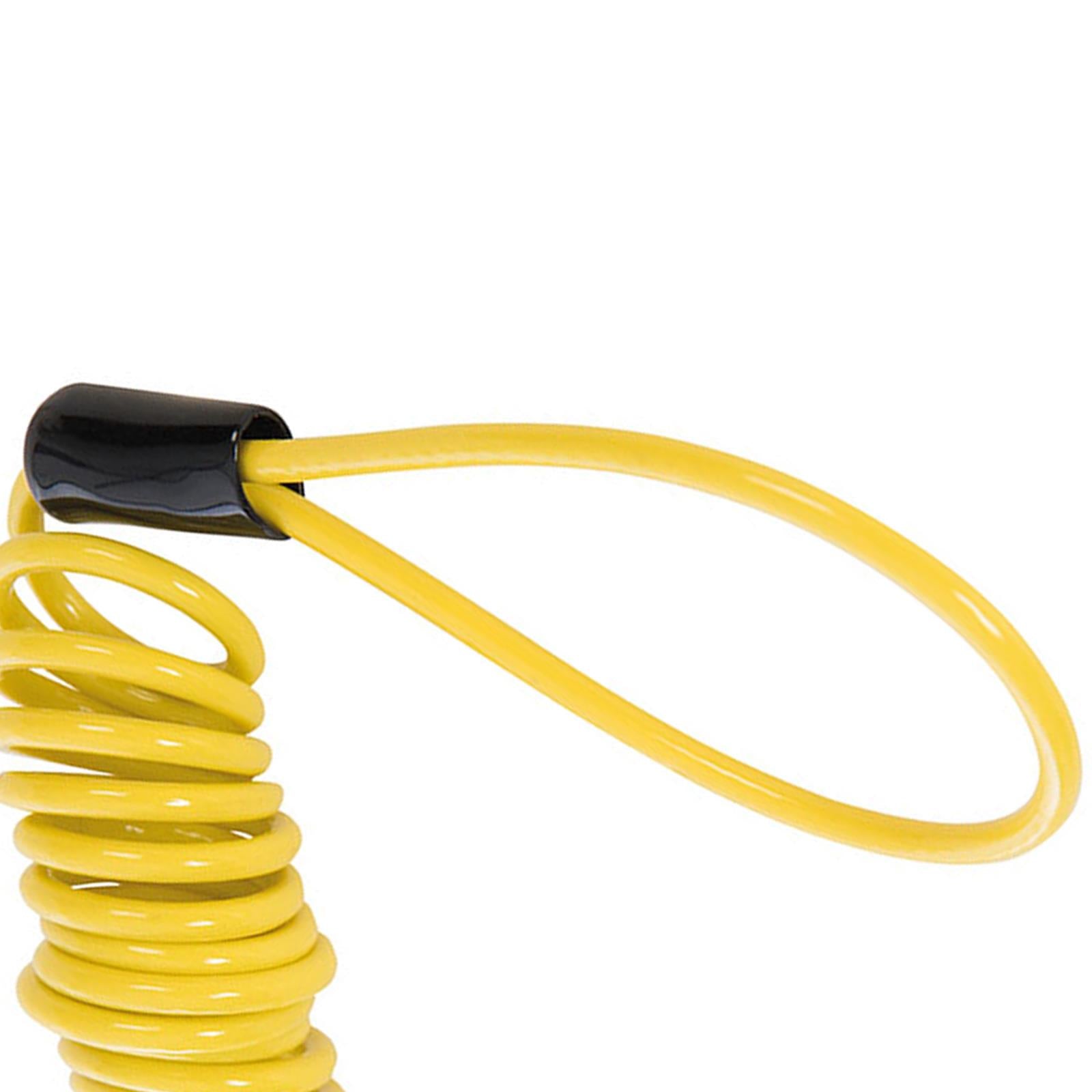 Brand New Quality Motorcycle Motorbike Disc Lock Spring Reminder Quad Cable